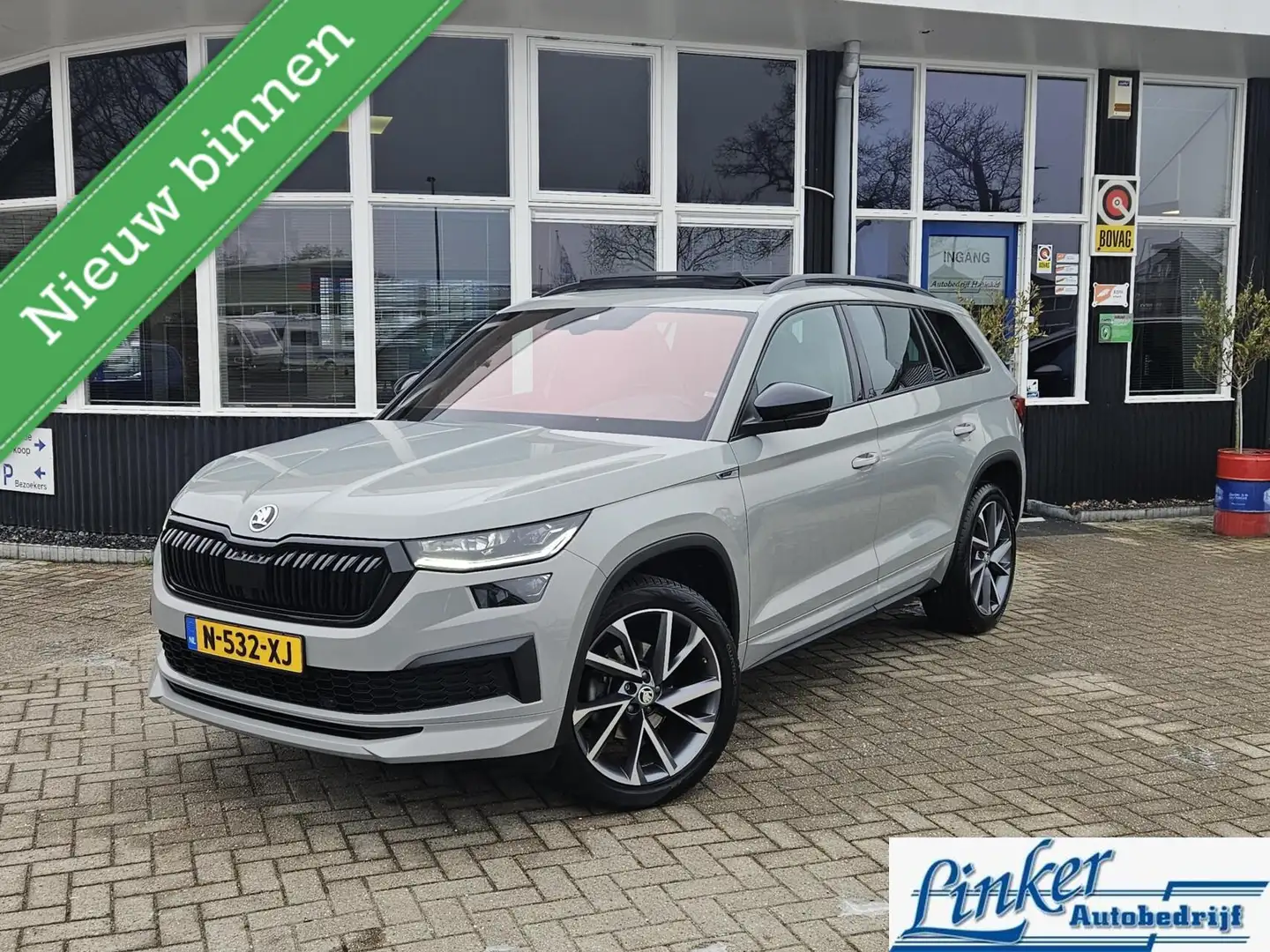 Skoda Kodiaq 1.5 TSI Sportline Business NL-AUTO ELEKTR TREKH PA Gris - 1