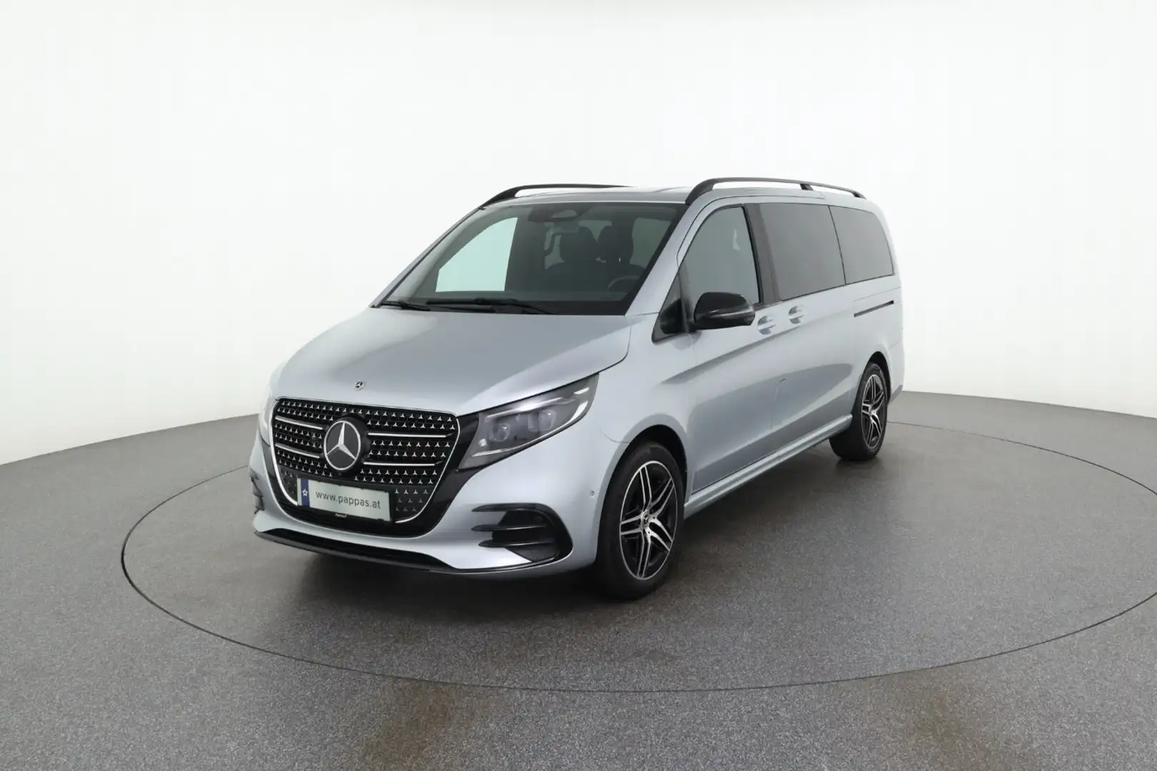 Mercedes-Benz V 250 d 4MATIC STYLE Lang 7 Sitze Distr Navi SHZ Silber - 1
