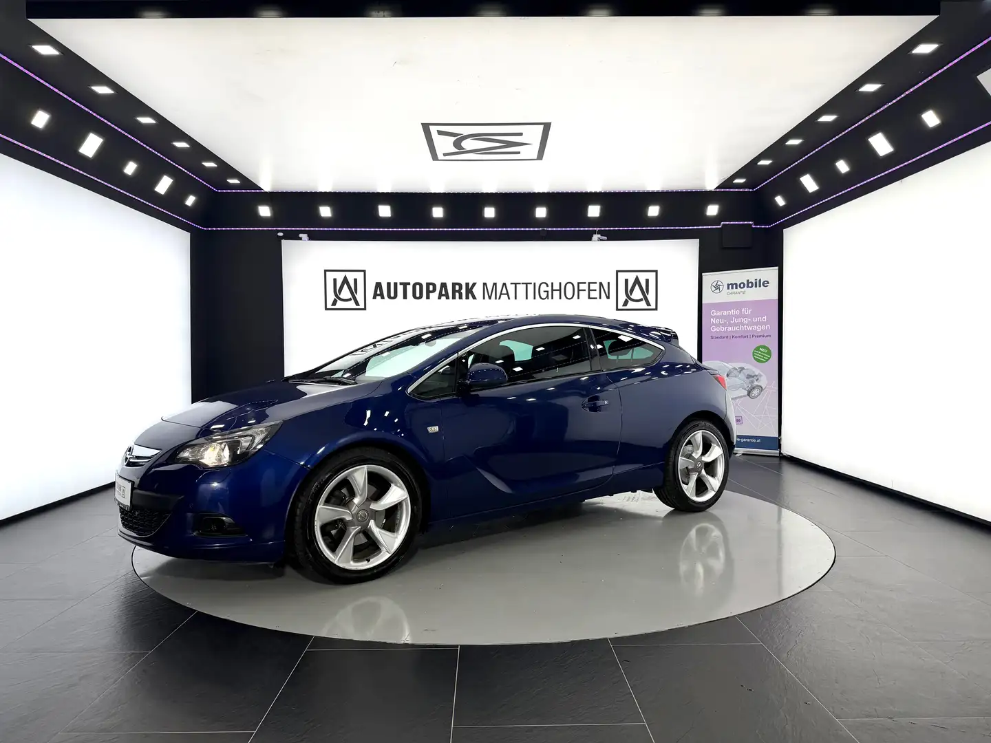 Opel Astra Astra GTC 1,4 Turbo Sport *XENON*PDC*SZH* Blau - 2
