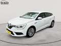 Renault Megane 1.2 100cv break blanc 04/18 49969km Airco Cruise Weiß - thumbnail 1
