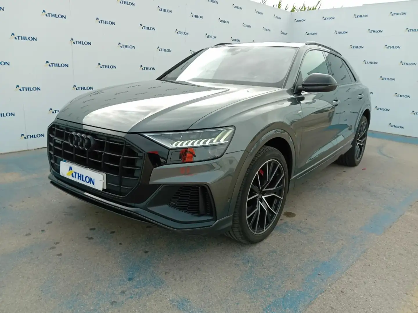 Audi Q8 50 TDI Black line plus quattro tiptronic Gris - 1