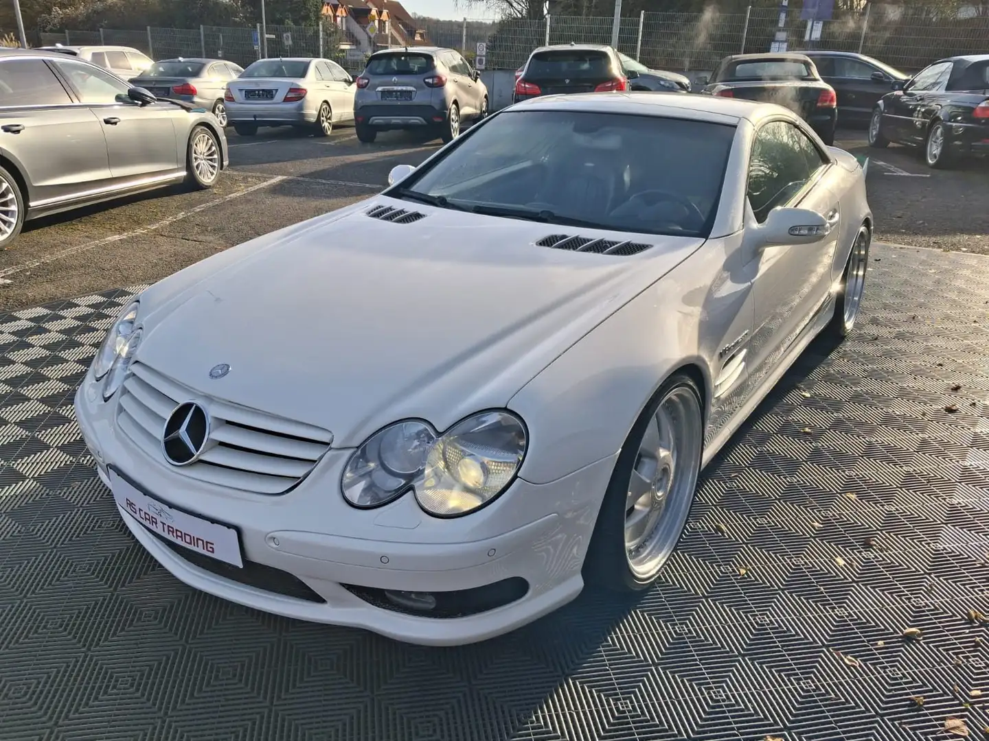 Mercedes-Benz SLR SL Roadster SL 55 AMG 19 Alb - 1