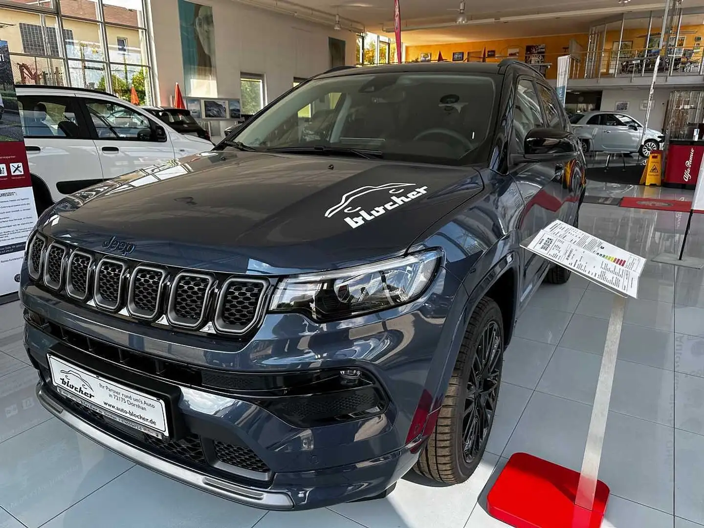 Jeep Compass 1.3 T4 4xe PLUG-IN HYBRID Automatik S Blau - 1