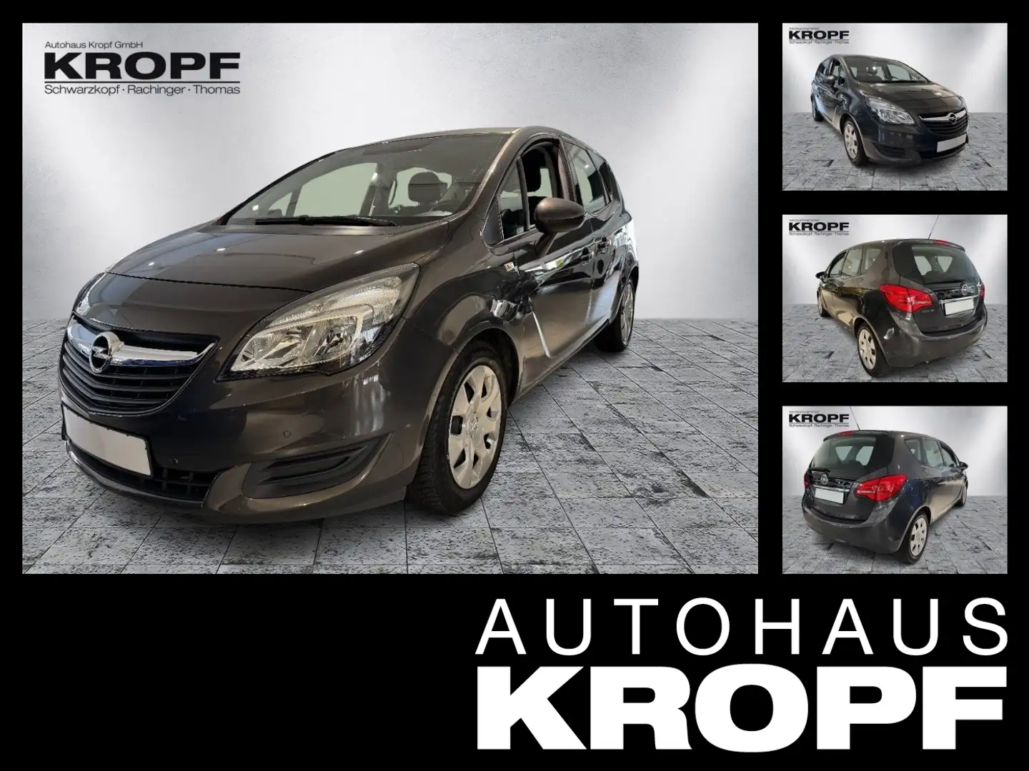 Opel Meriva B 1.4T Fin. ab 2,99% abn. AHK+SHZ+PDC Gris - 1