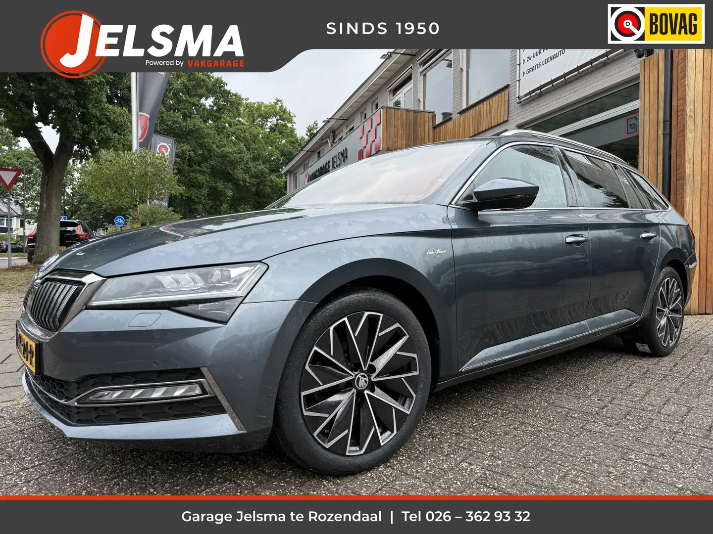 Skoda Superb Combi TSi Plug-in Hybrid iV Aut., Laurin & Klement Grijs - 1
