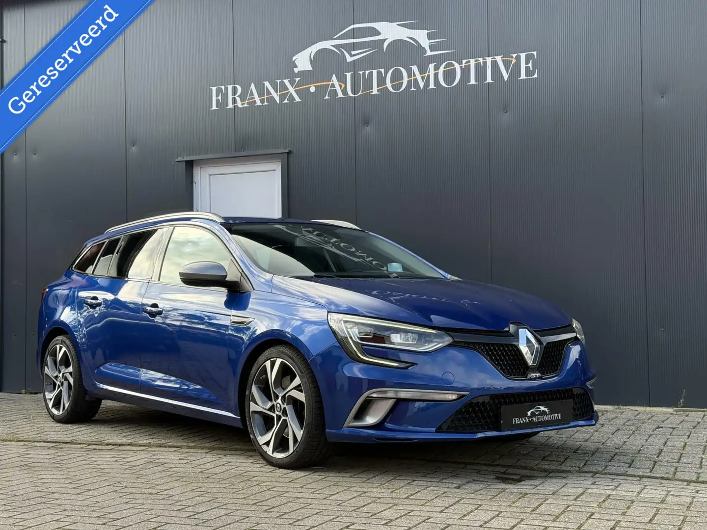 Renault Megane Estate 1.6 TCe GT |Head-Up|Lane-assist|Bose Blauw - 1