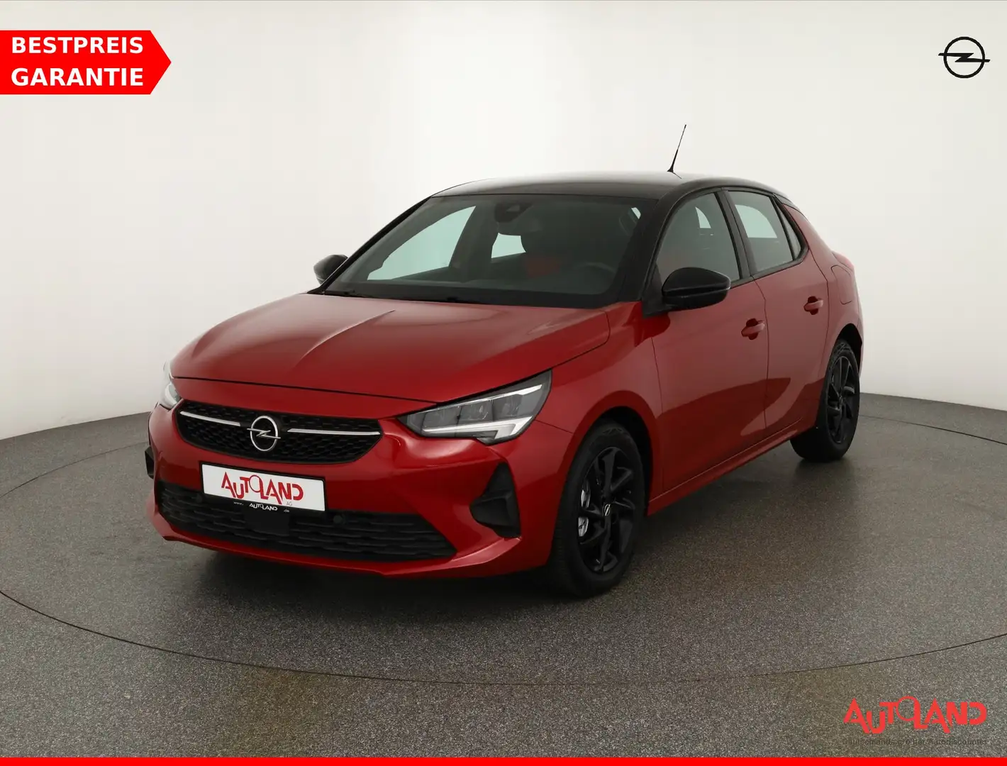 Opel Corsa GS 1.2 DI Turbo LED Navi Tempomat Rouge - 1