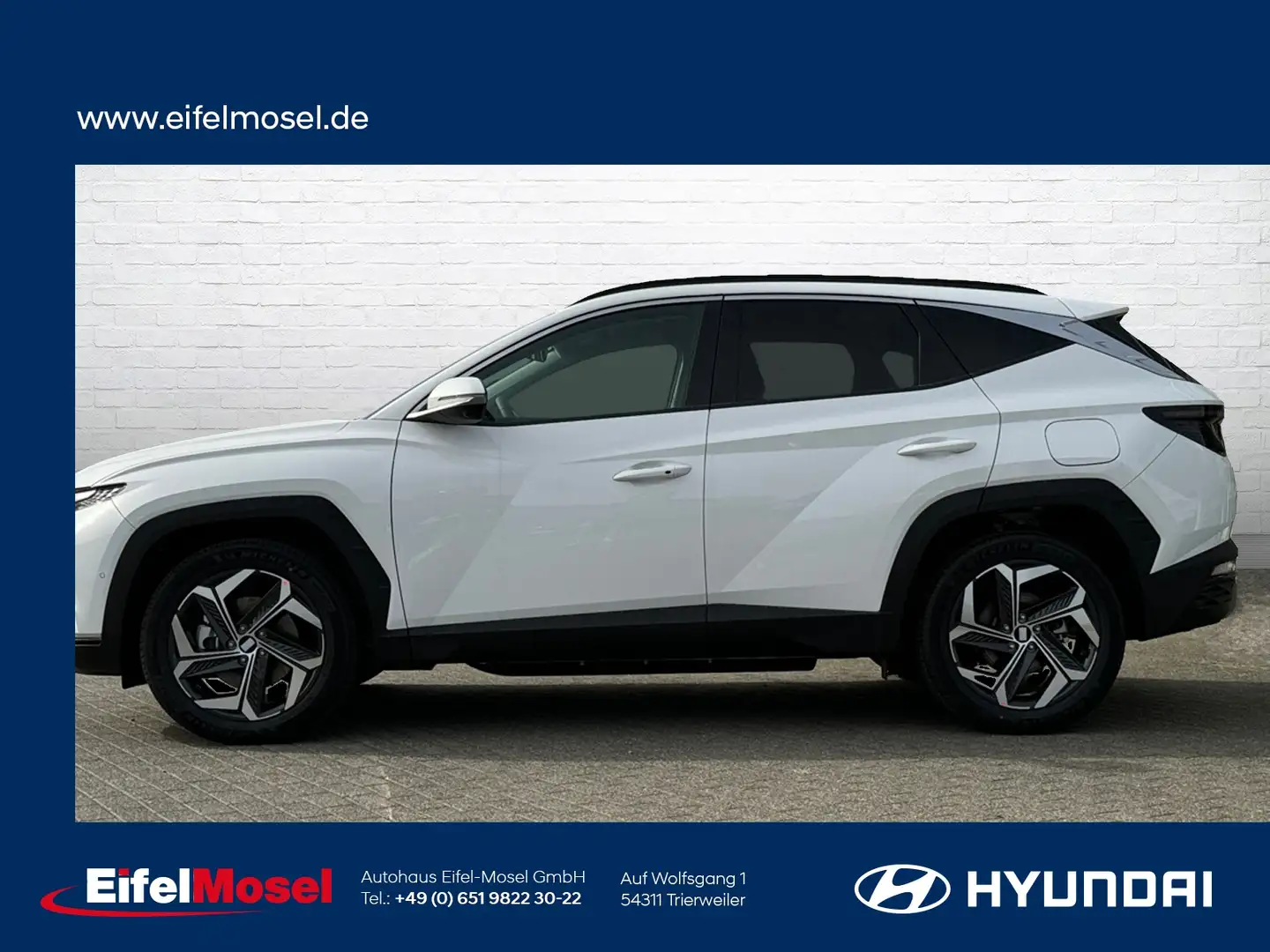 Hyundai TUCSON PLUG-IN HYBRID 1.6T-GDI PRIME AssistenzP. White - 2