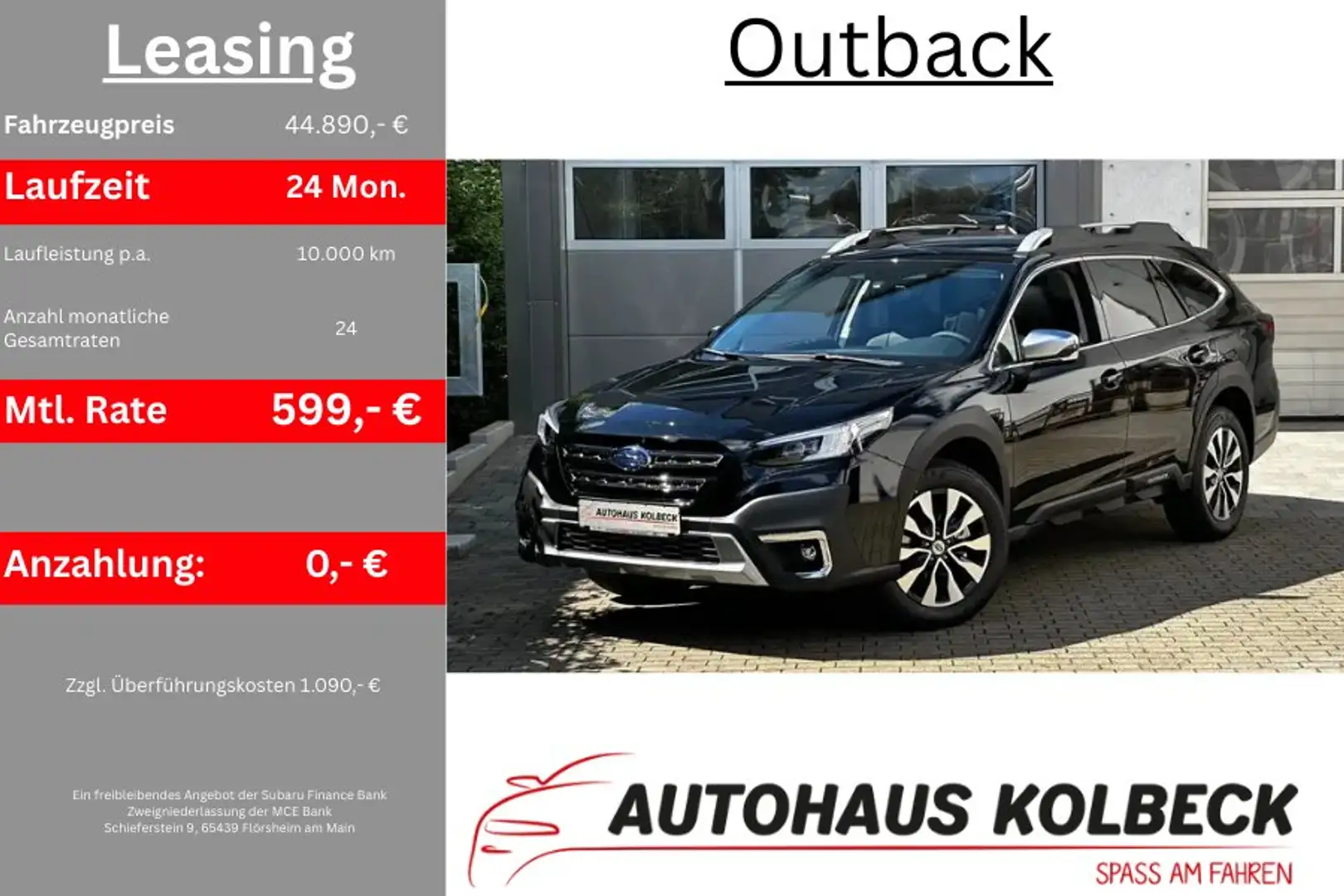 Subaru OUTBACK 2.5i Lineartronic Platinum Schwarz - 2
