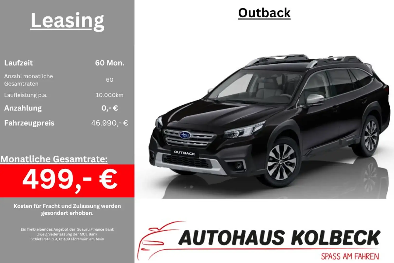 Subaru OUTBACK 2.5i Lineartronic Platinum Noir - 1