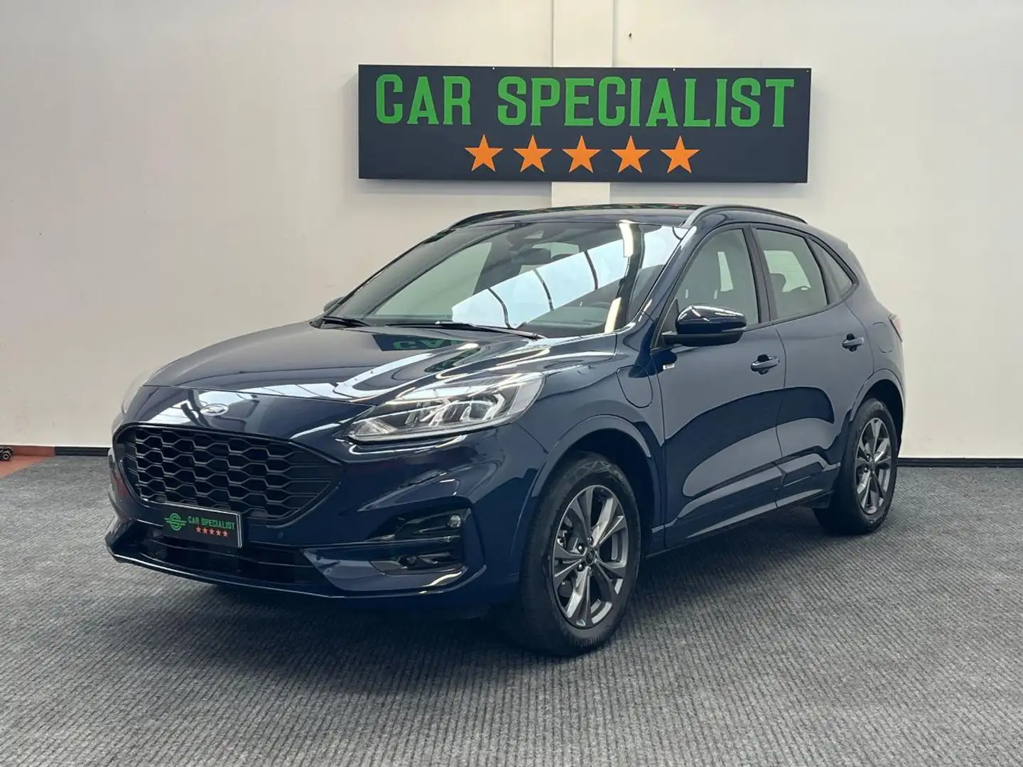 Ford Kuga 2.5 Plug In Hybrid ST-Line LED|RETROCAMERA|CARPLAY Blau - 1