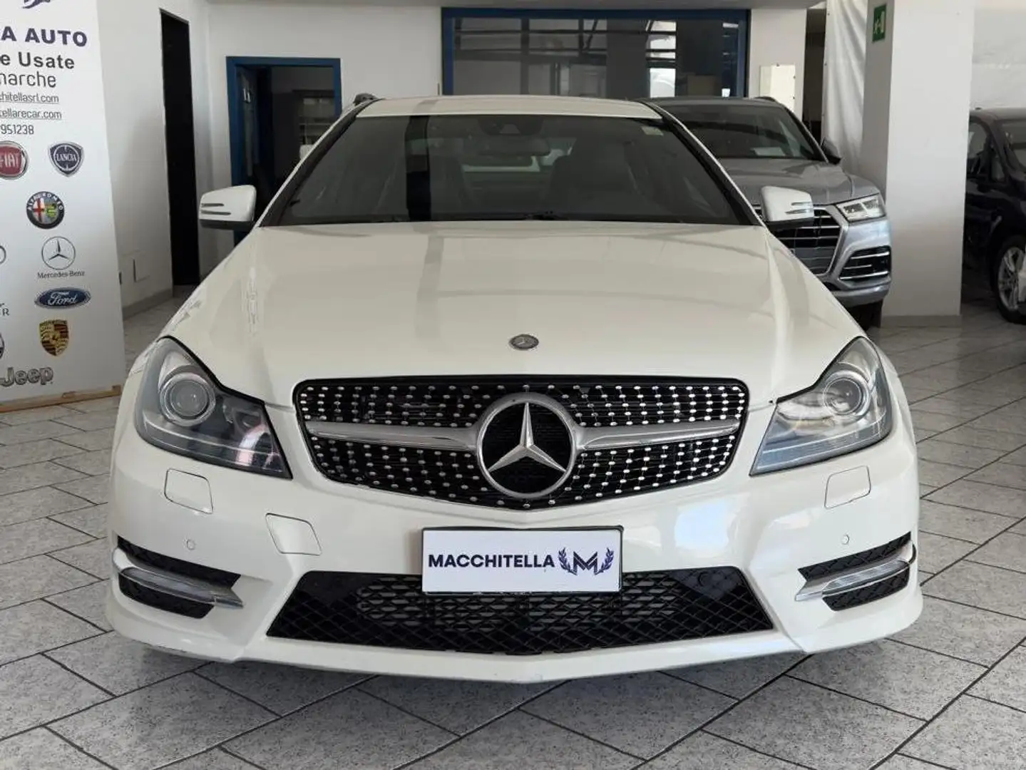 Mercedes-Benz C 220 C Coupe 220 cdi (be) Avantgarde Blanc - 1