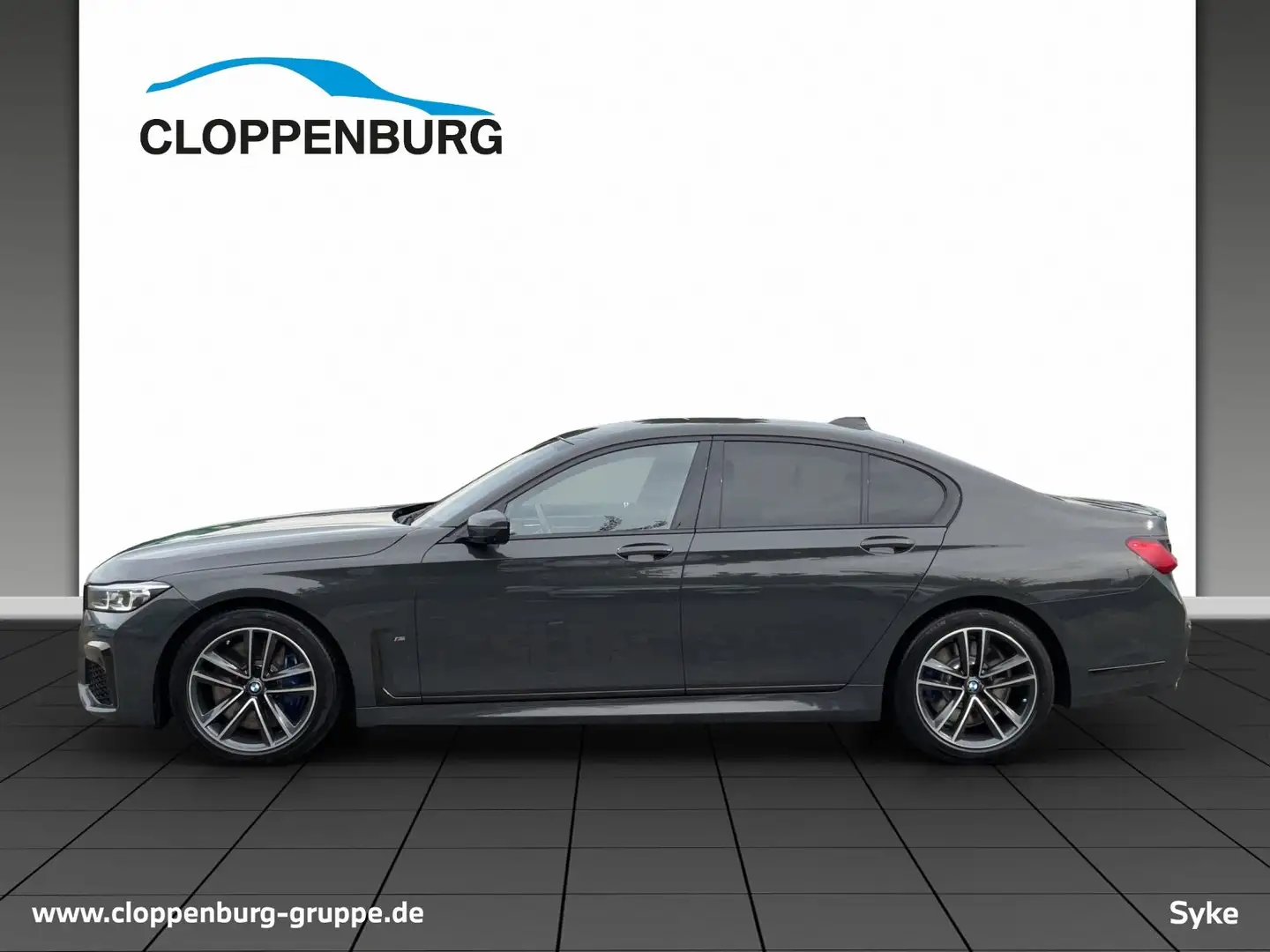 BMW 730 d xDrive Limousine Head-Up+AHK+StHz+Navi+ACC Серый - 2