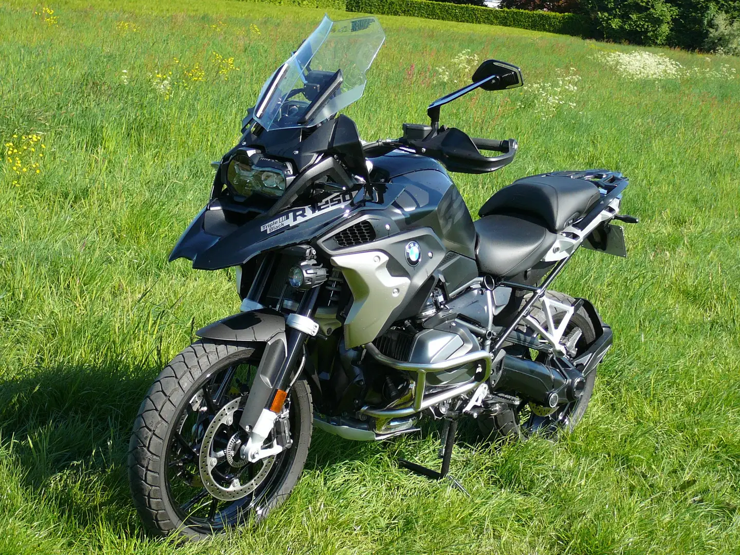 BMW R 1250 GS TRIPLE BLACK **3.560 KM** Zwart - 1