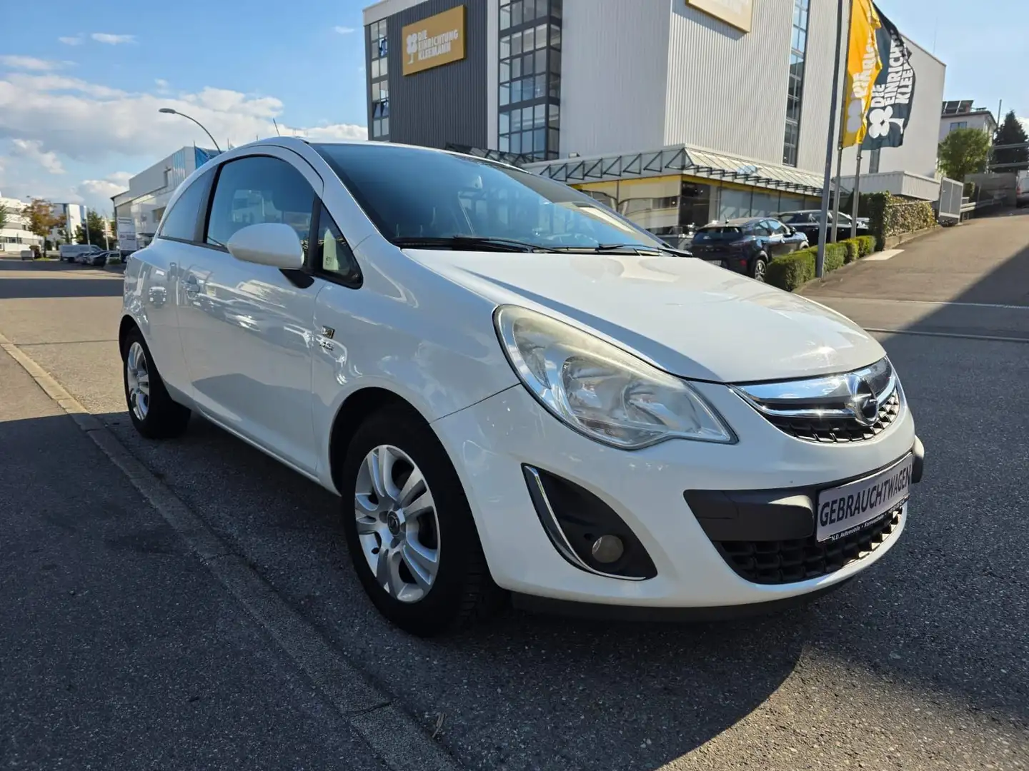 Opel Corsa D Active*1.Hand* Weiß - 1