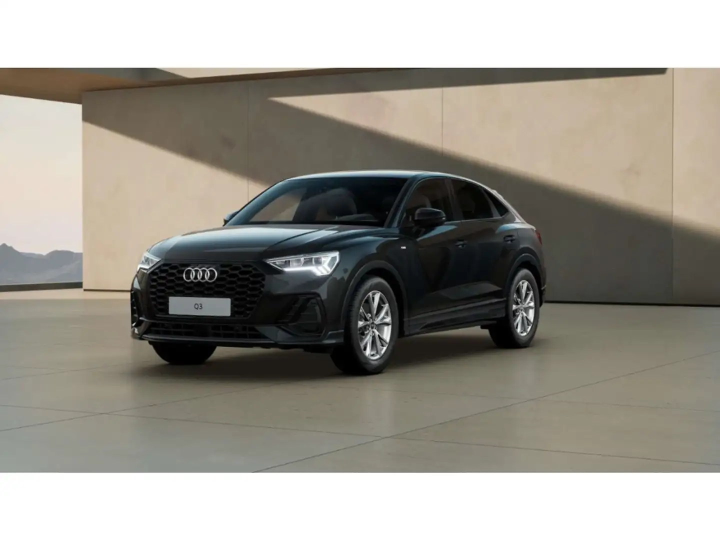 Audi Q3 Sportback 35 TDI S line Schwarz - 2