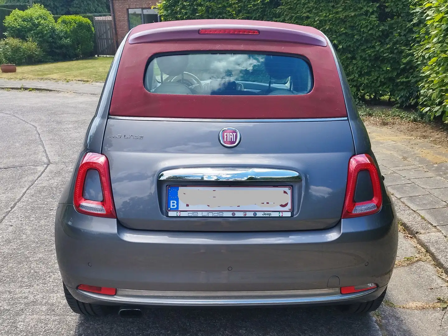 Fiat 500C TWINAIR 85 PK LOUNGE Cabrio autom. start-stop Grey - 2