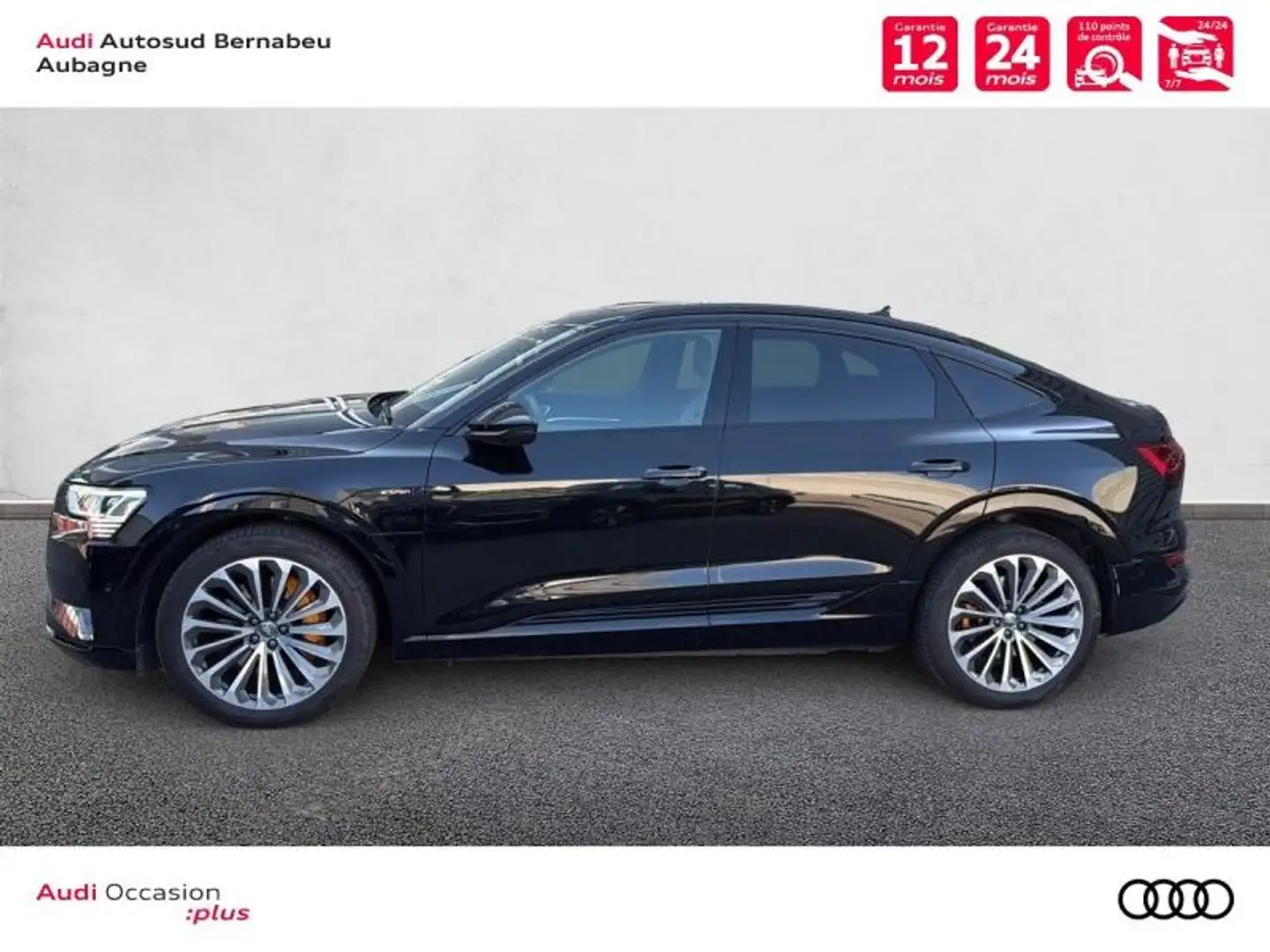 Audi e-tron 50 313ch Avus Extended e-quattro Noir - 2