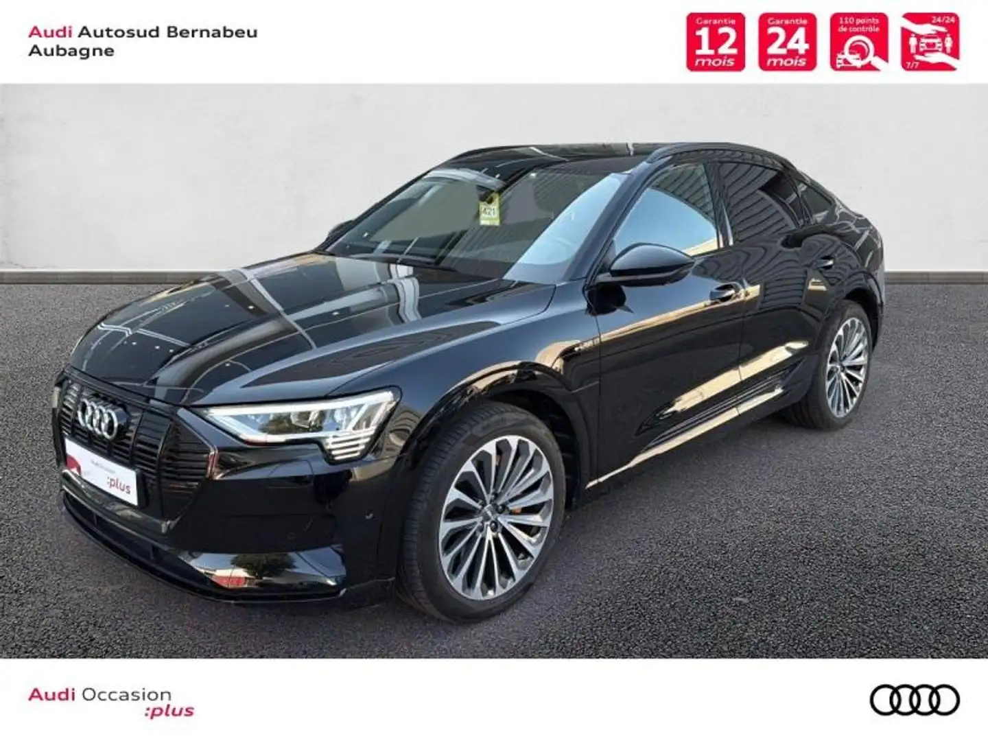 Audi e-tron 50 313ch Avus Extended e-quattro Noir - 1