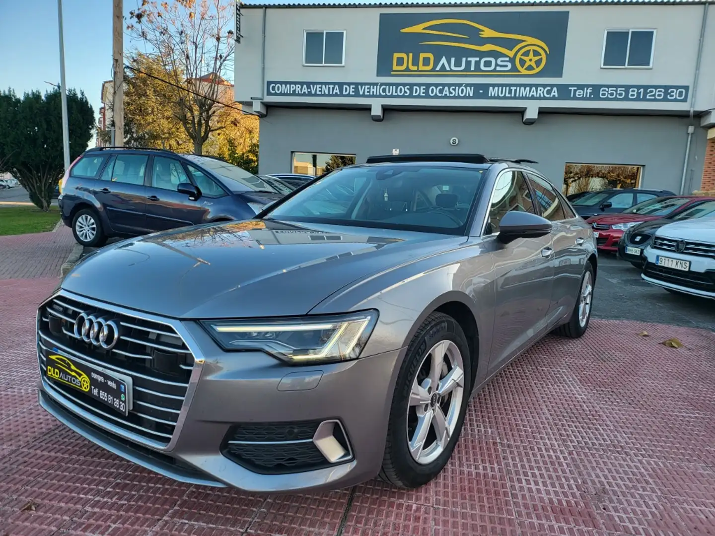Audi A6 Avant 50 TFSIe Sport quattro-ultra S tronic Gris - 1