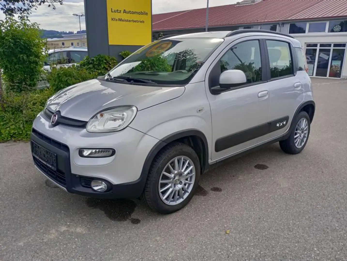 Fiat Panda 4x4 Rock Benzin Argent - 1