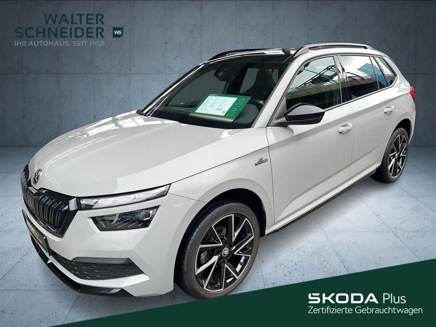 Skoda Kamiq Monte Carlo 1.5 TSI DSG LED Pano AHK RFK Grau - 1