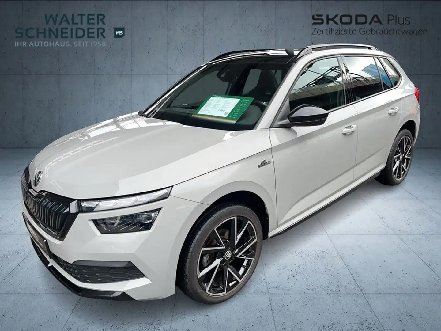 Skoda Kamiq Monte Carlo 1.5 TSI DSG LED Pano AHK RFK Grau - 2