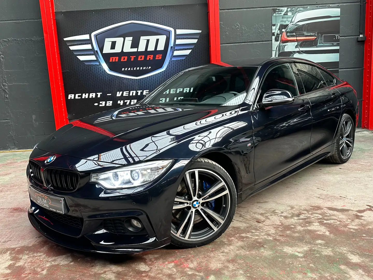 BMW 418 dA* Black edition *Pack M* Modrá - 2