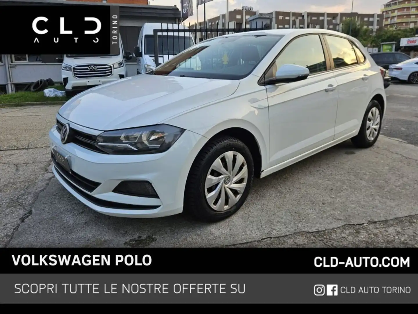 Volkswagen Polo 1.0 EVO 5p. BlueMotion Technology Bianco - 1
