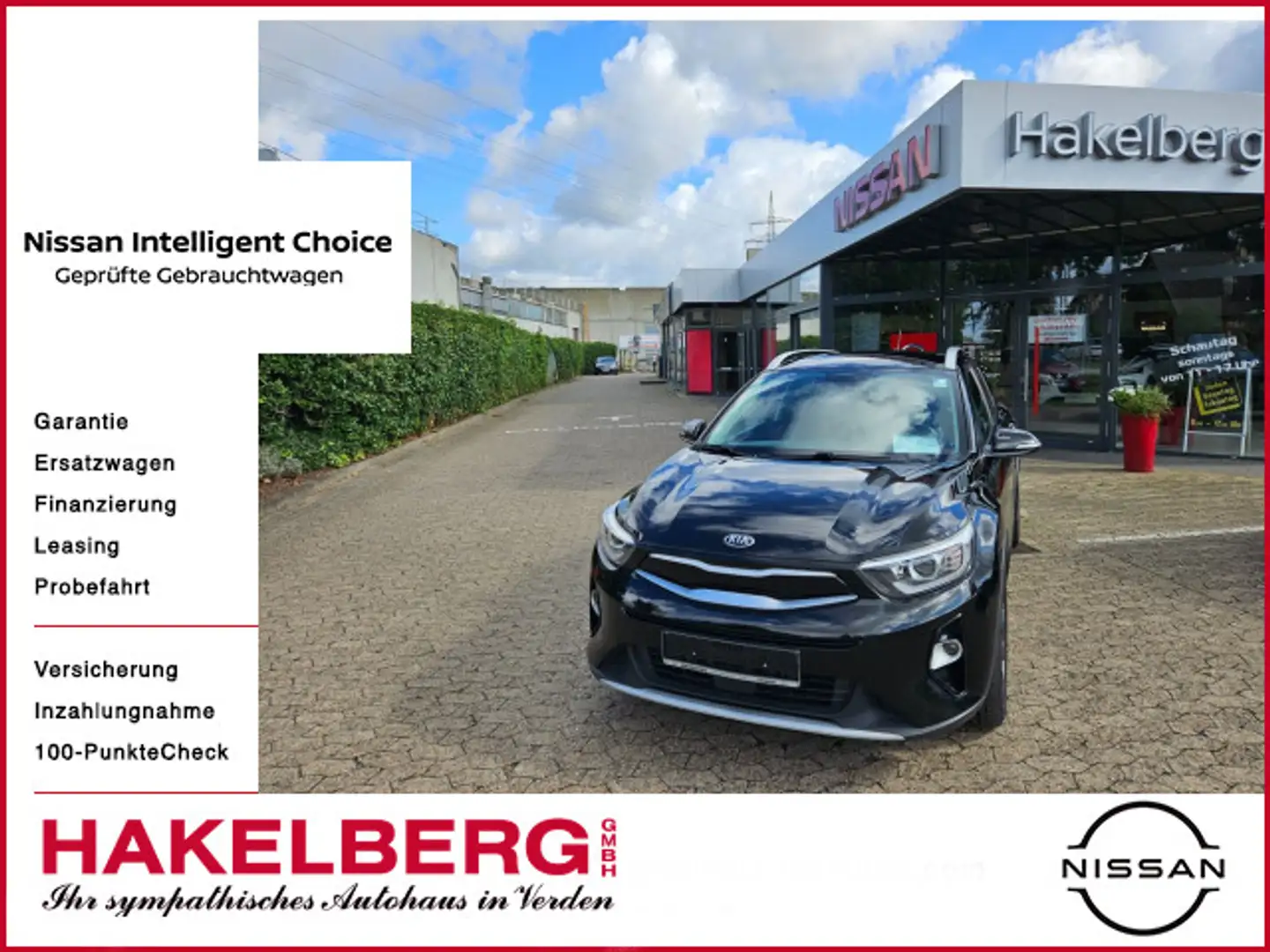 Kia Stonic 1.0 T-GDI Spirit Schwarz - 1