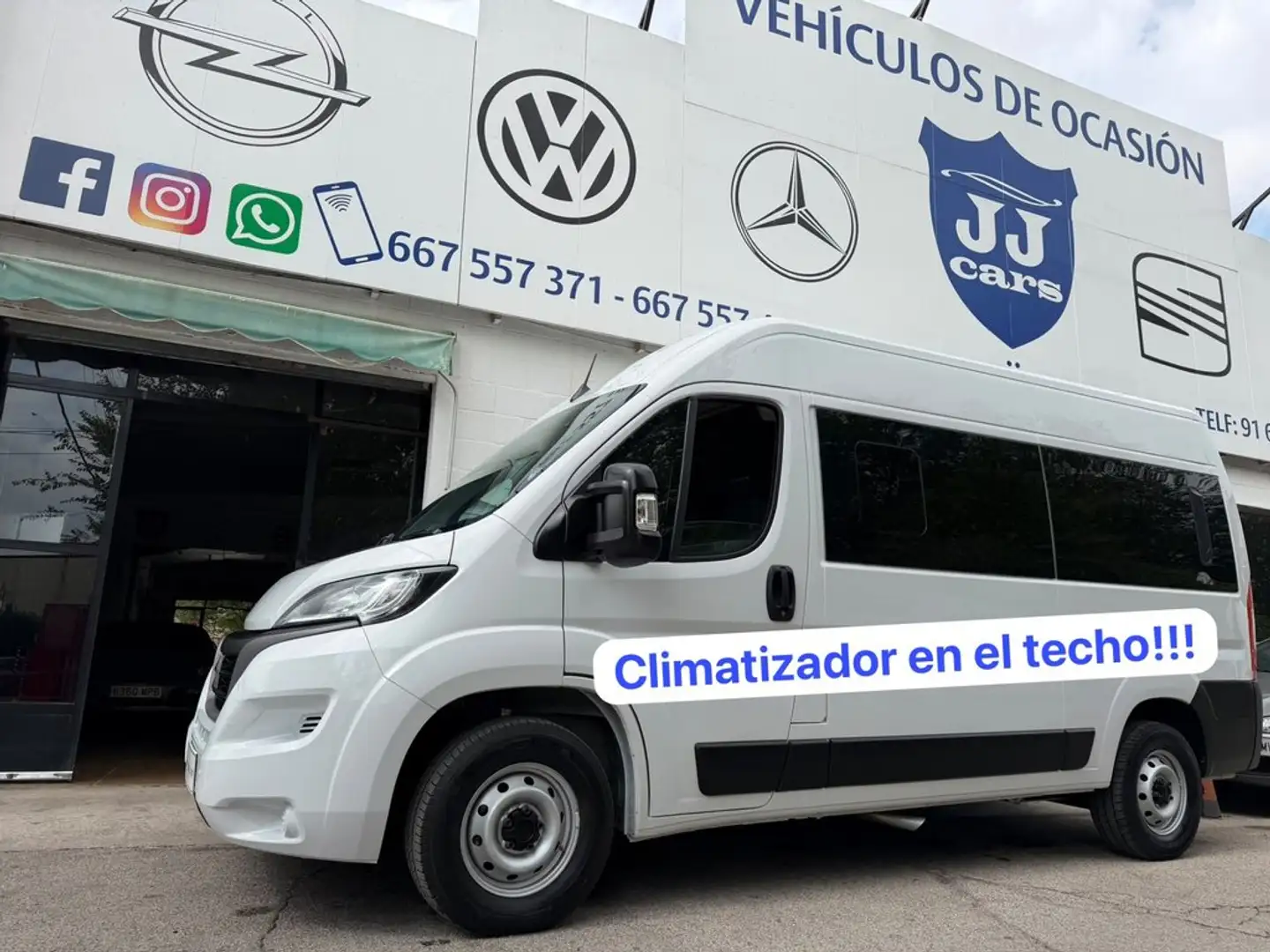 Fiat Ducato Shuttle 35 L2H2 (103kW) Aut. Blanco - 1