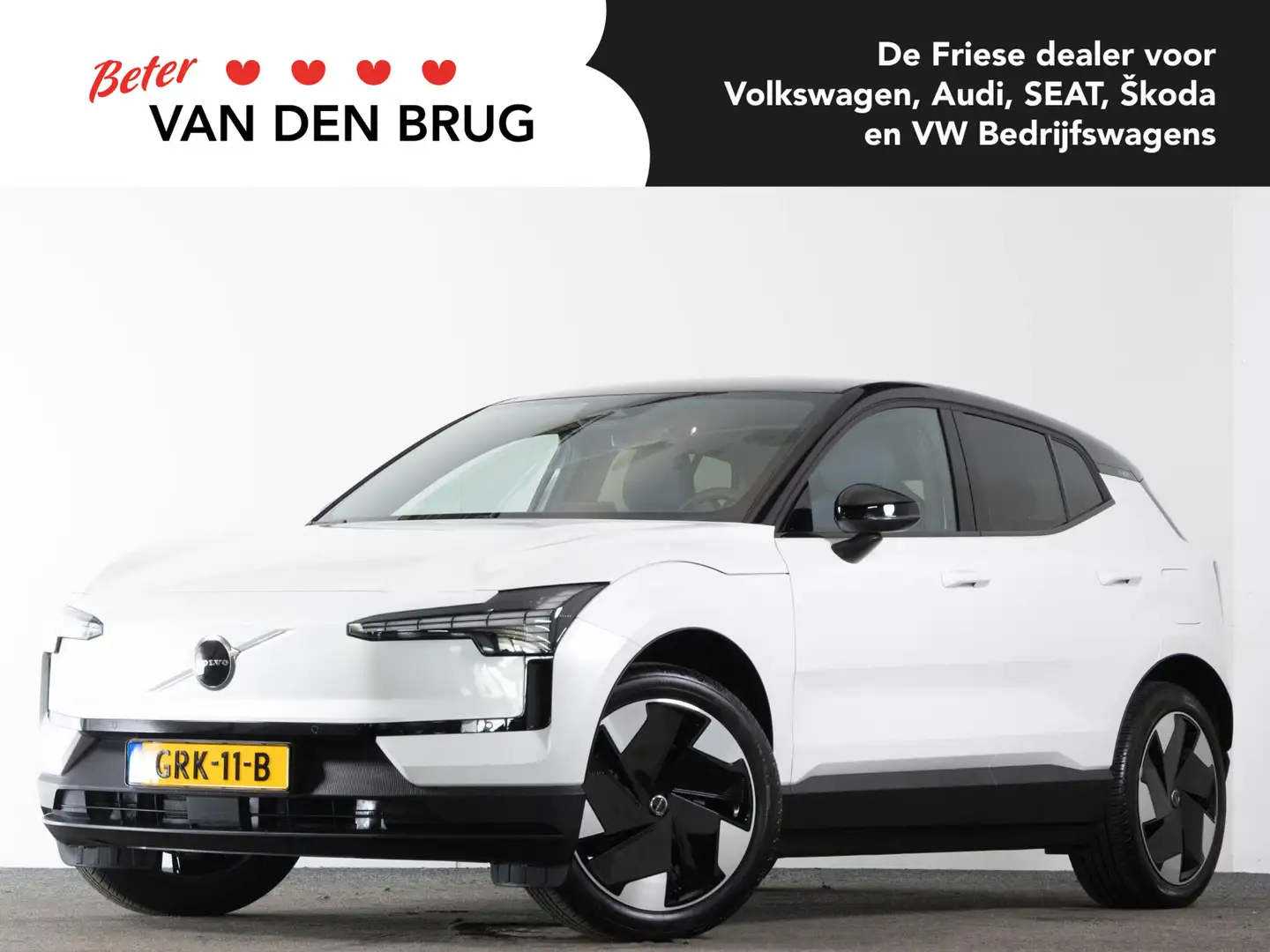 Volvo EX30 Single Motor Extended Range Plus 69 kWh | Wegklapb Wit - 1