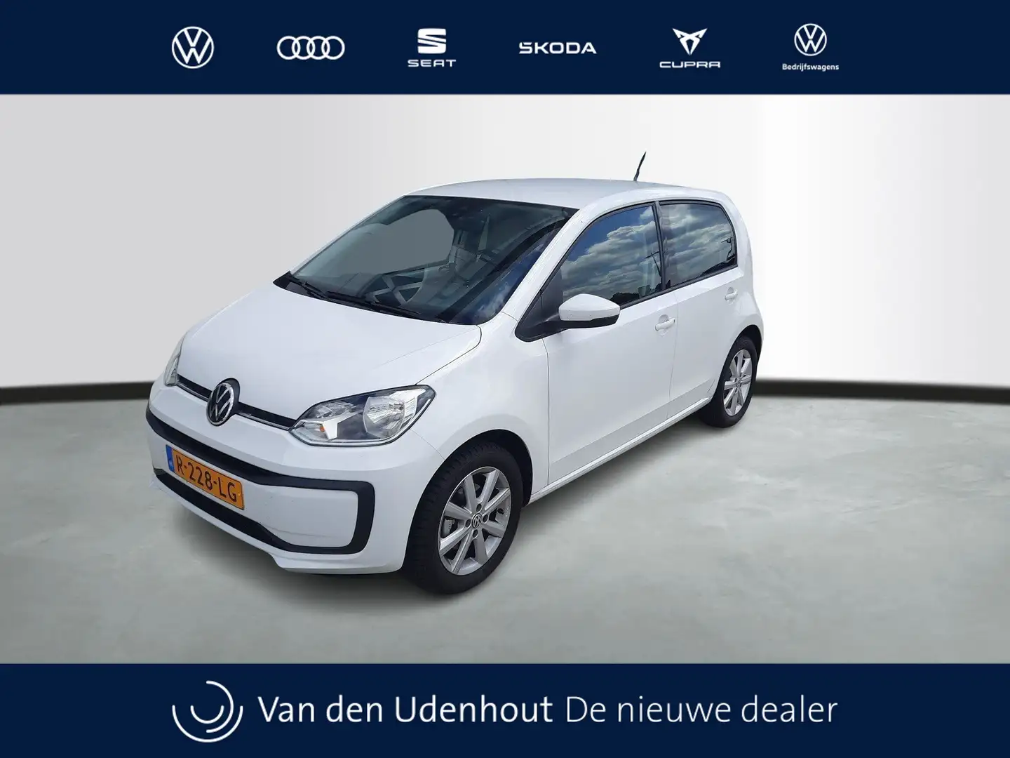 Volkswagen up! 1.0 | Airco | Lichtmetalen velgen | Parkeersensore Wit - 1