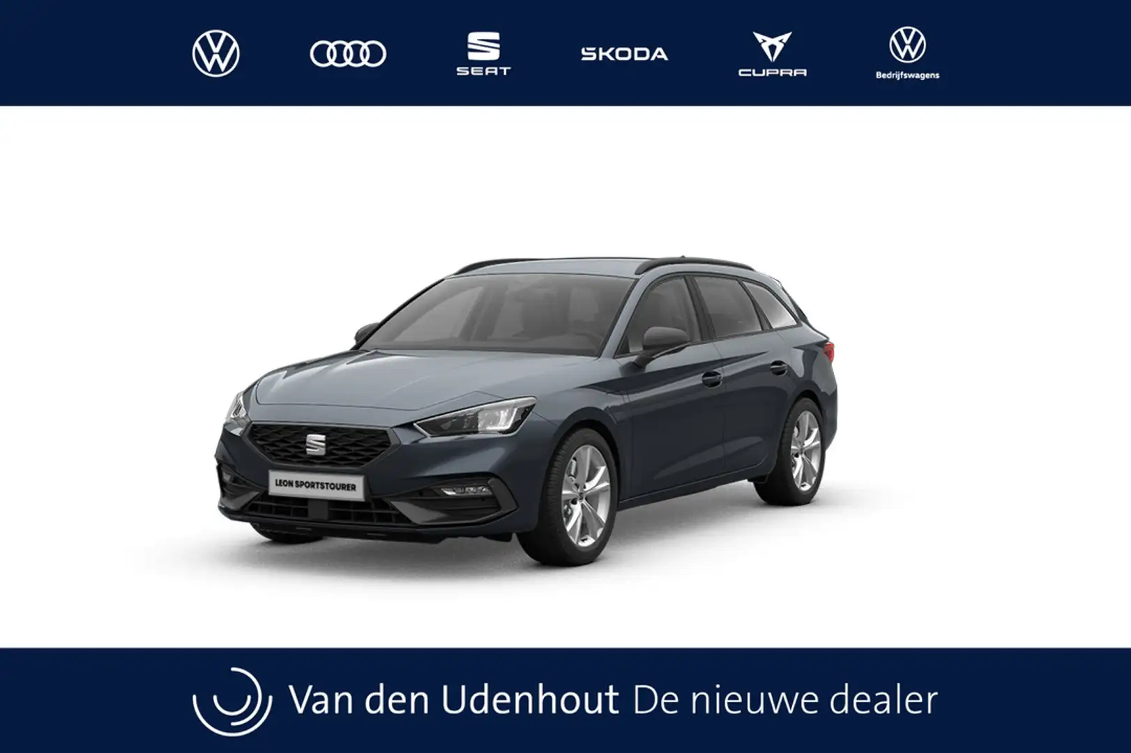 SEAT Leon e-Hybrid Sportstourer 1.5 TSI eHybrid 204 6DSG Style Automa Blauw - 1