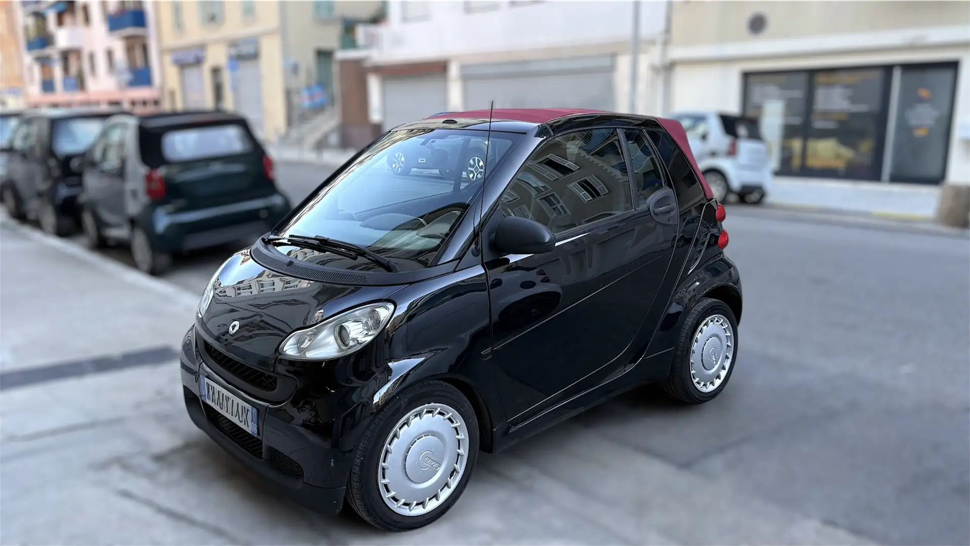 smart forTwo Smart Cabrio 1.0 71ch Passion Noir - 1