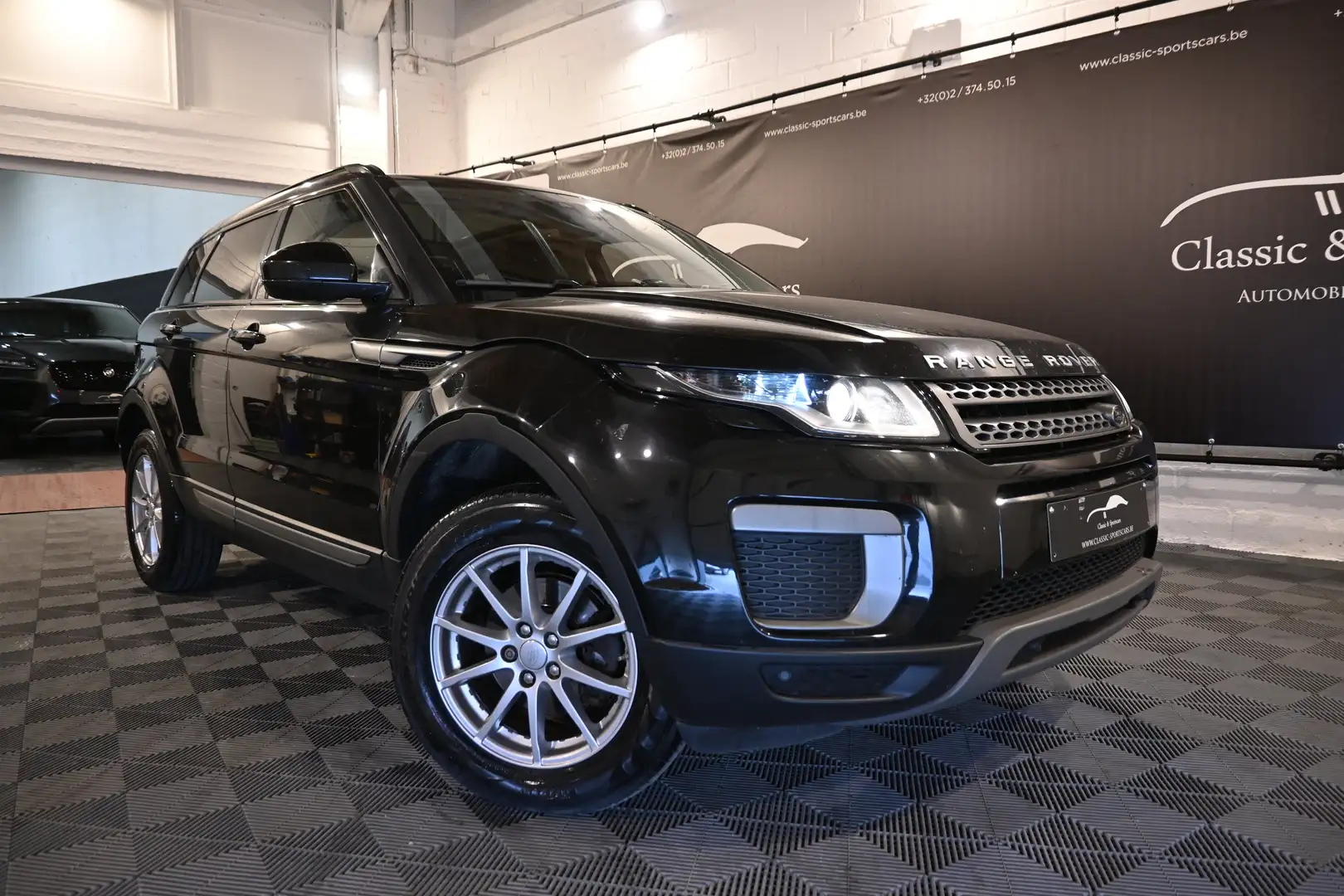 Land Rover Range Rover Evoque 2.0 TD4 4WD EURO 6b / GPS NAVI / TOIT PANO ! Nero - 2