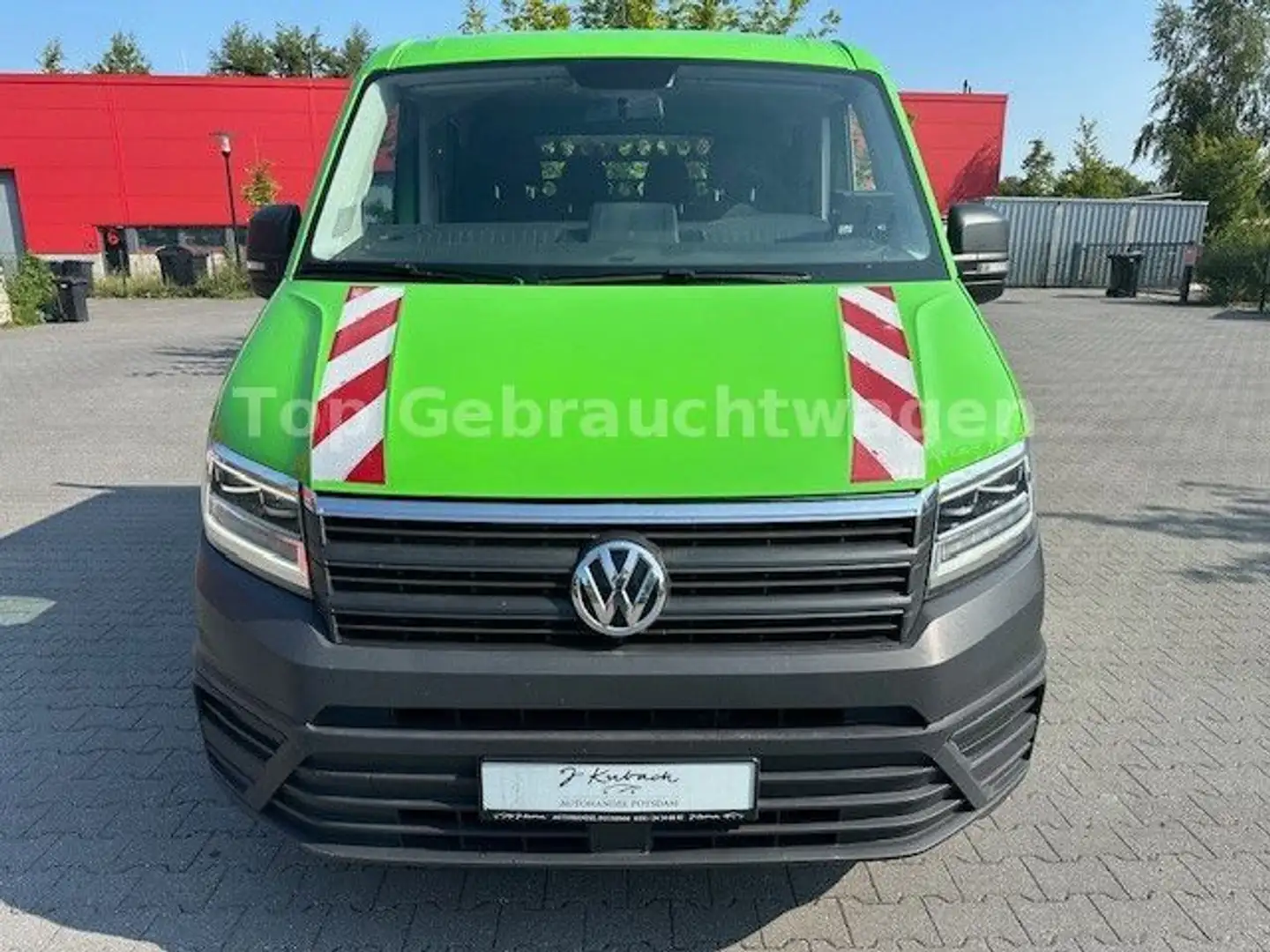 Volkswagen Crafter Pritsche 35 DOKA mittellang RWD AHK KLIMA KAMERA Grün - 2