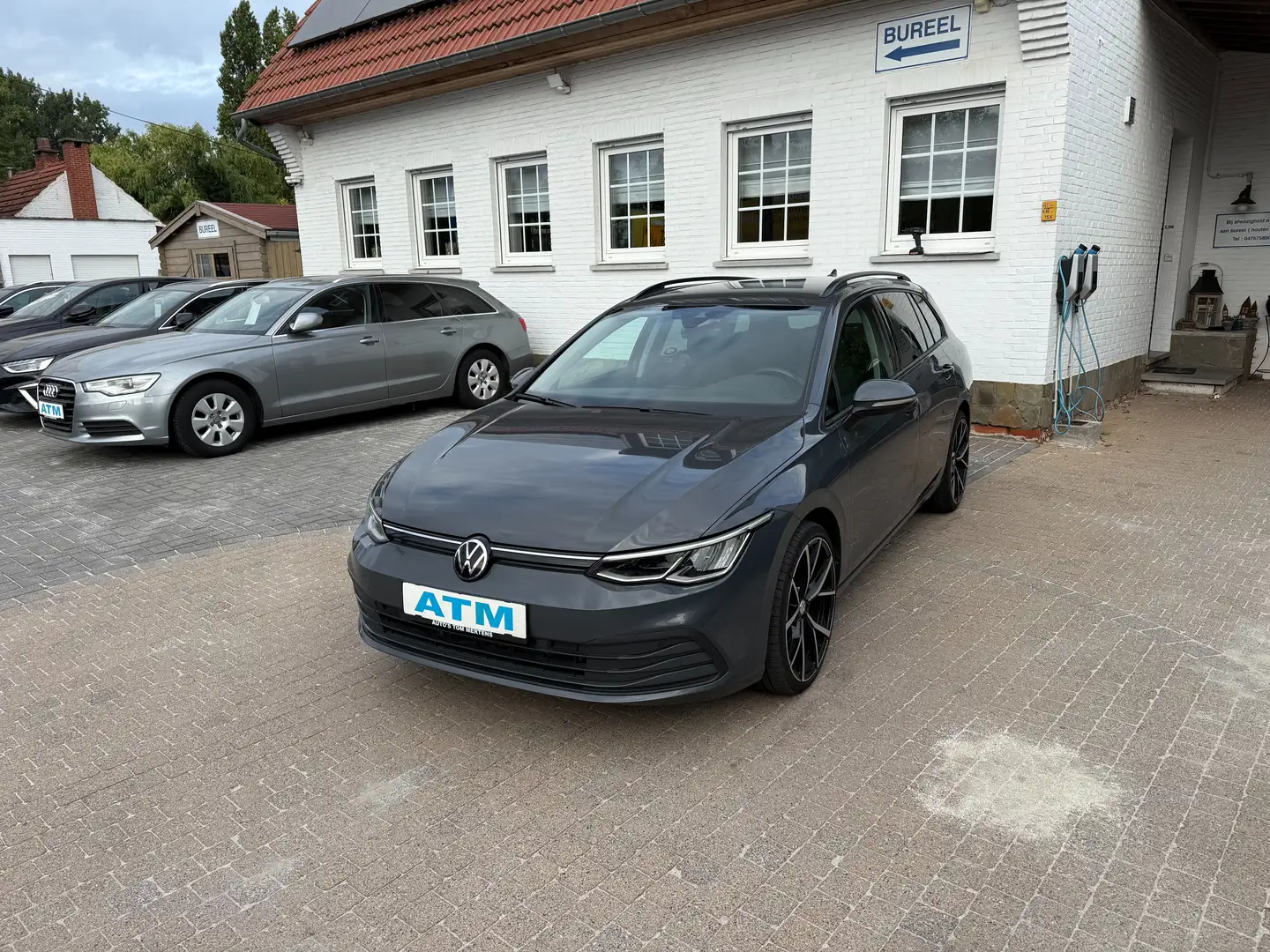 Volkswagen Golf Variant Golf Variant 2.0 TDI SCR DSG Life/Navi/ACC/Camera Grijs - 2