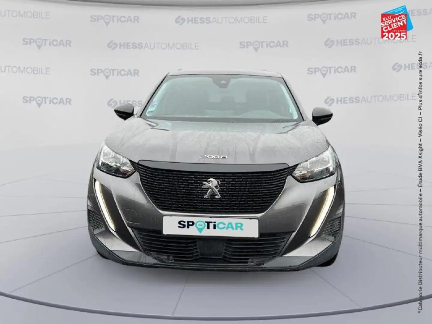 Peugeot 2008 1.2 PureTech 130ch S/S Active GPS Radar AR Gris - 2