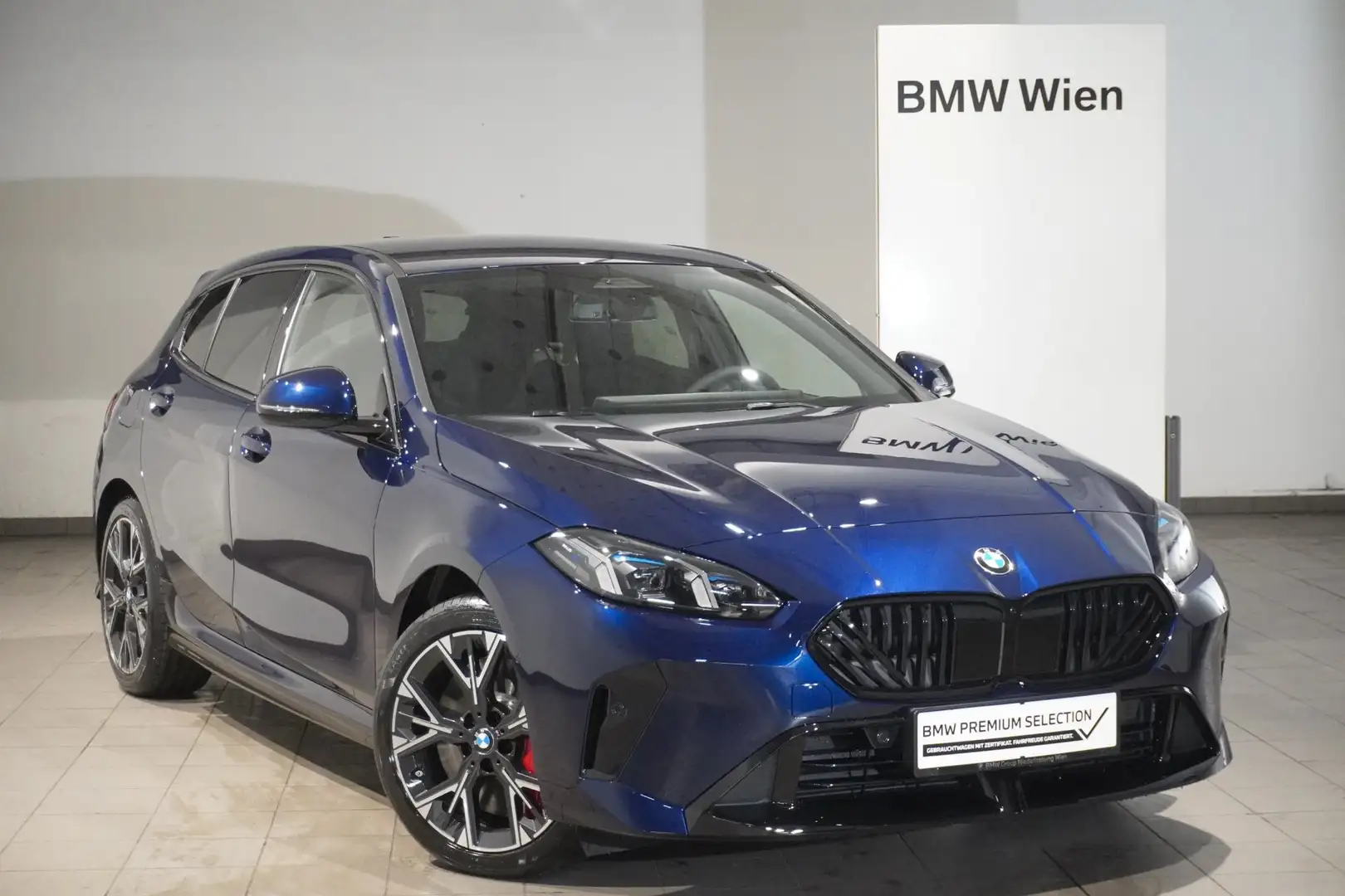 BMW 118 118d Blau - 1