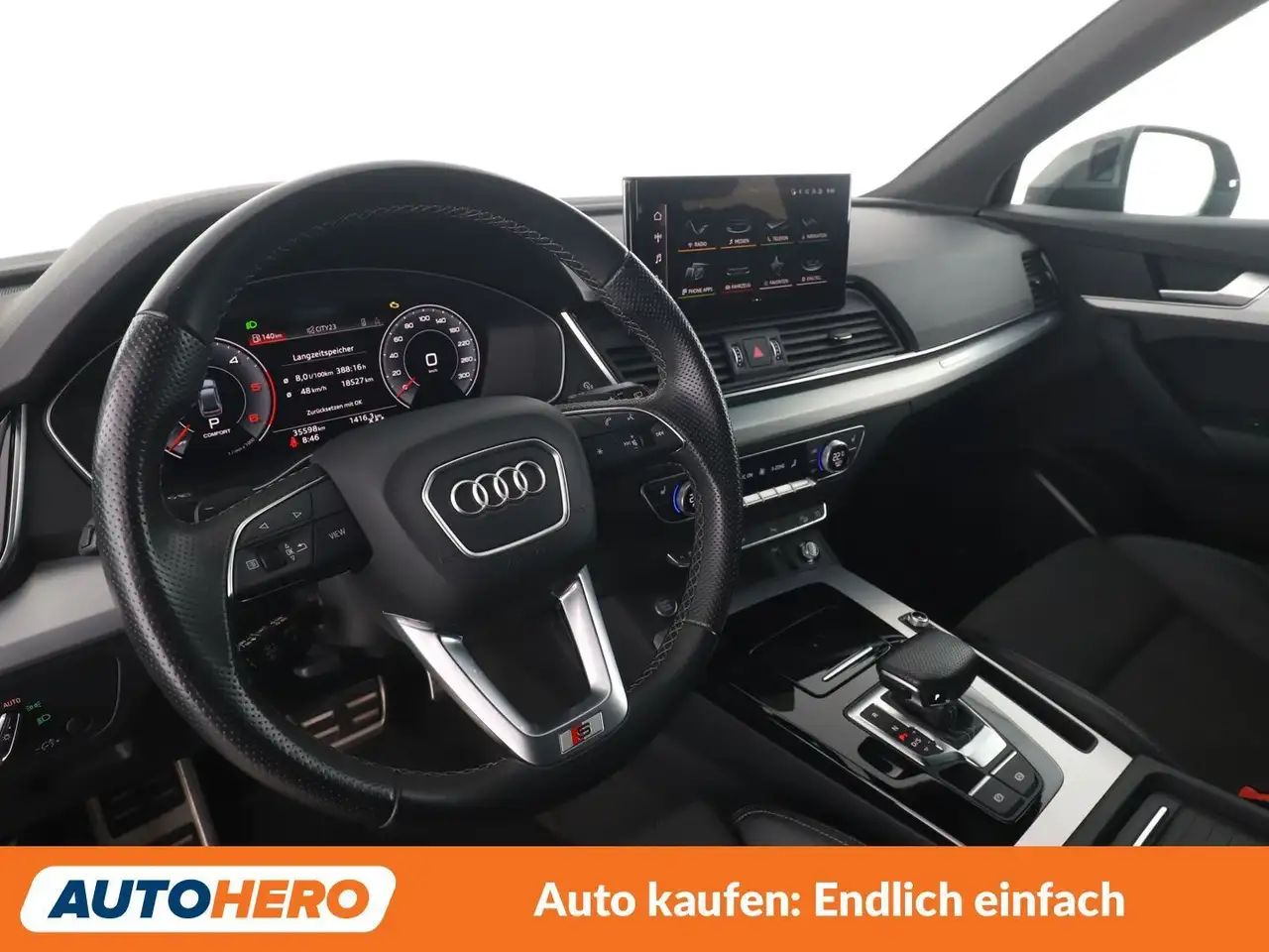 Audi Q5 40 TDI Mild-Hybrid quattro S line, миниатюра 11