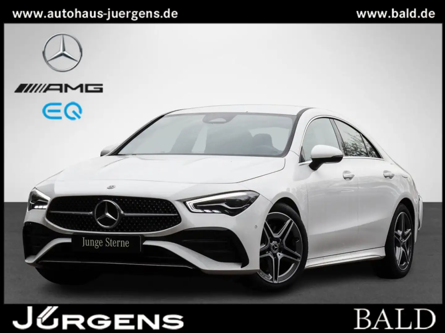 Mercedes-Benz CLA 200 AMG-Sport/Distr/LED/Kamera/Totw/Keyl/18" Weiß - 1