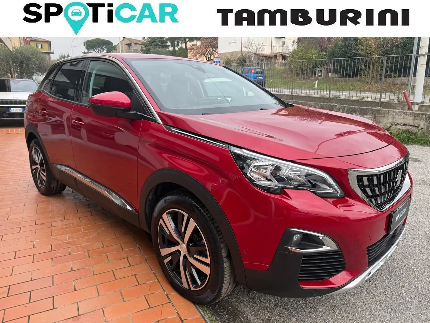 Peugeot 3008 3008 BlueHDi 130 S&S EAT8 Allure Rosso - 1