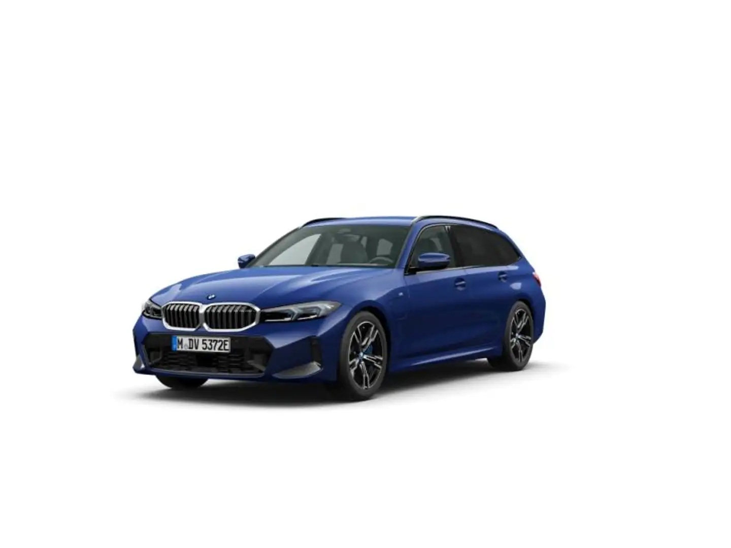 BMW 330 330e Touring Blauw - 1