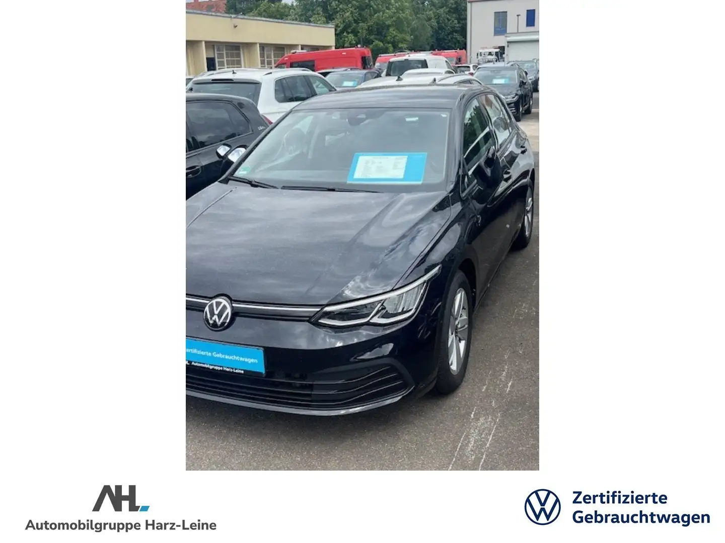 Volkswagen Golf VIII LIFE TDI+LED+AHK+FAHRSCHUL AUSSTATTUNG+ ACC+A Zwart - 1