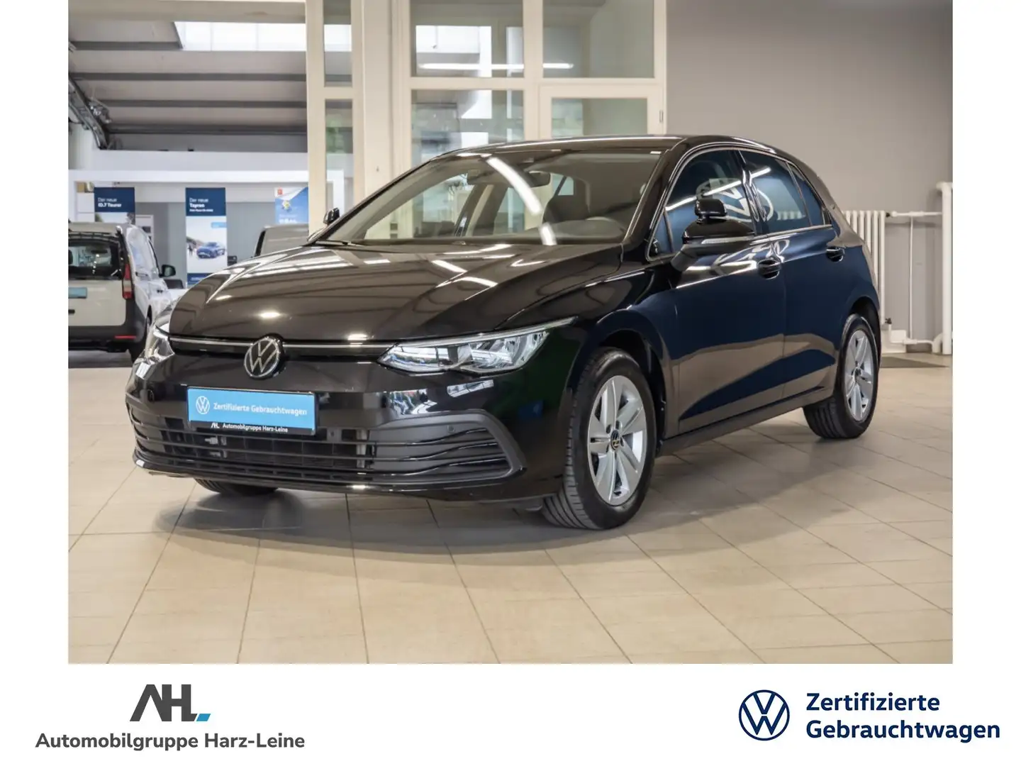 Volkswagen Golf VIII LIFE TDI+LED+AHK+FAHRSCHUL AUSSTATTUNG+ ACC+A Negro - 1