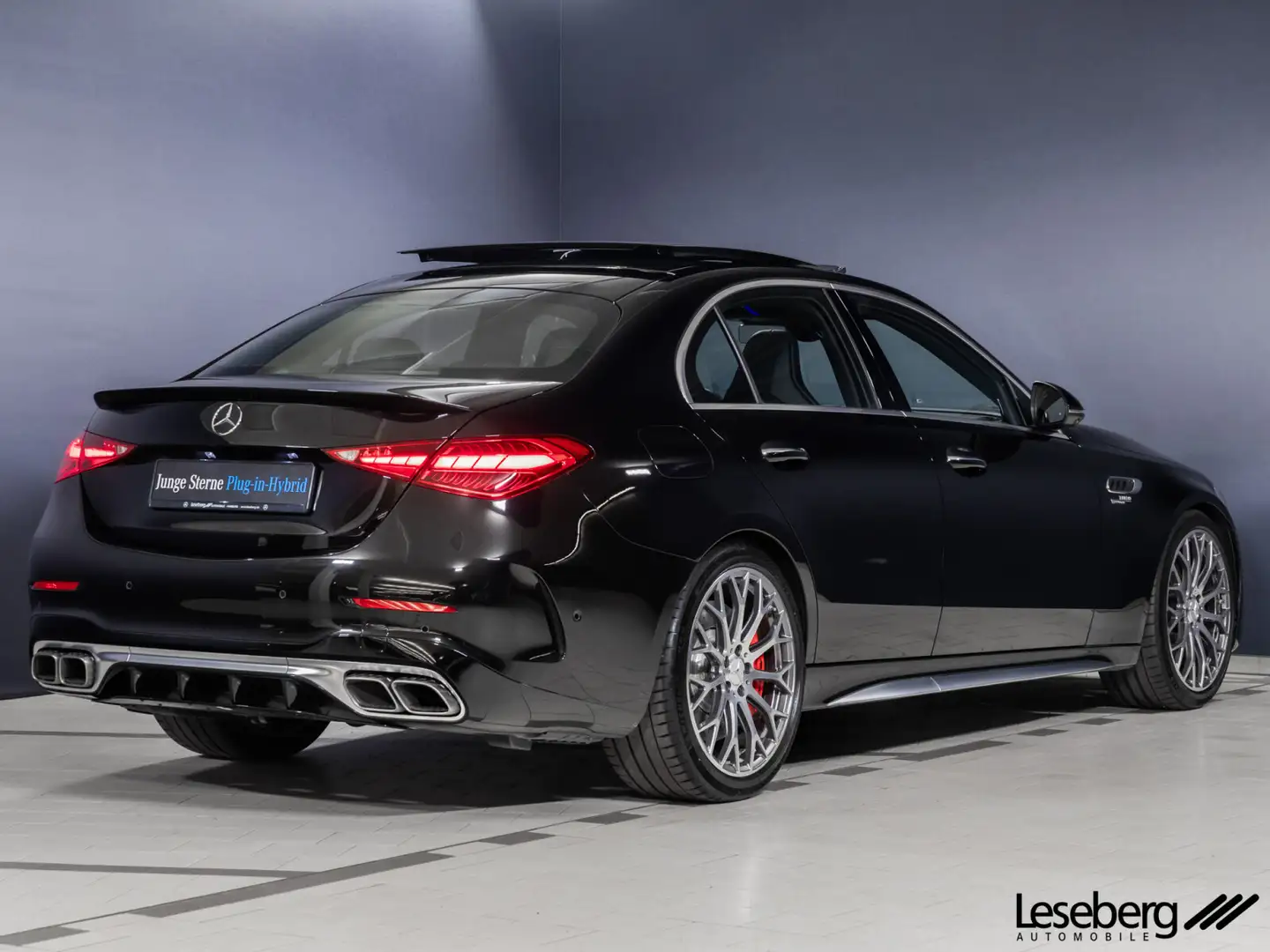 Mercedes-Benz C 63 AMG C 63 S E PERFORMANCE DIG.LIGHT/Pano/HUD/360°/DAB Schwarz - 2