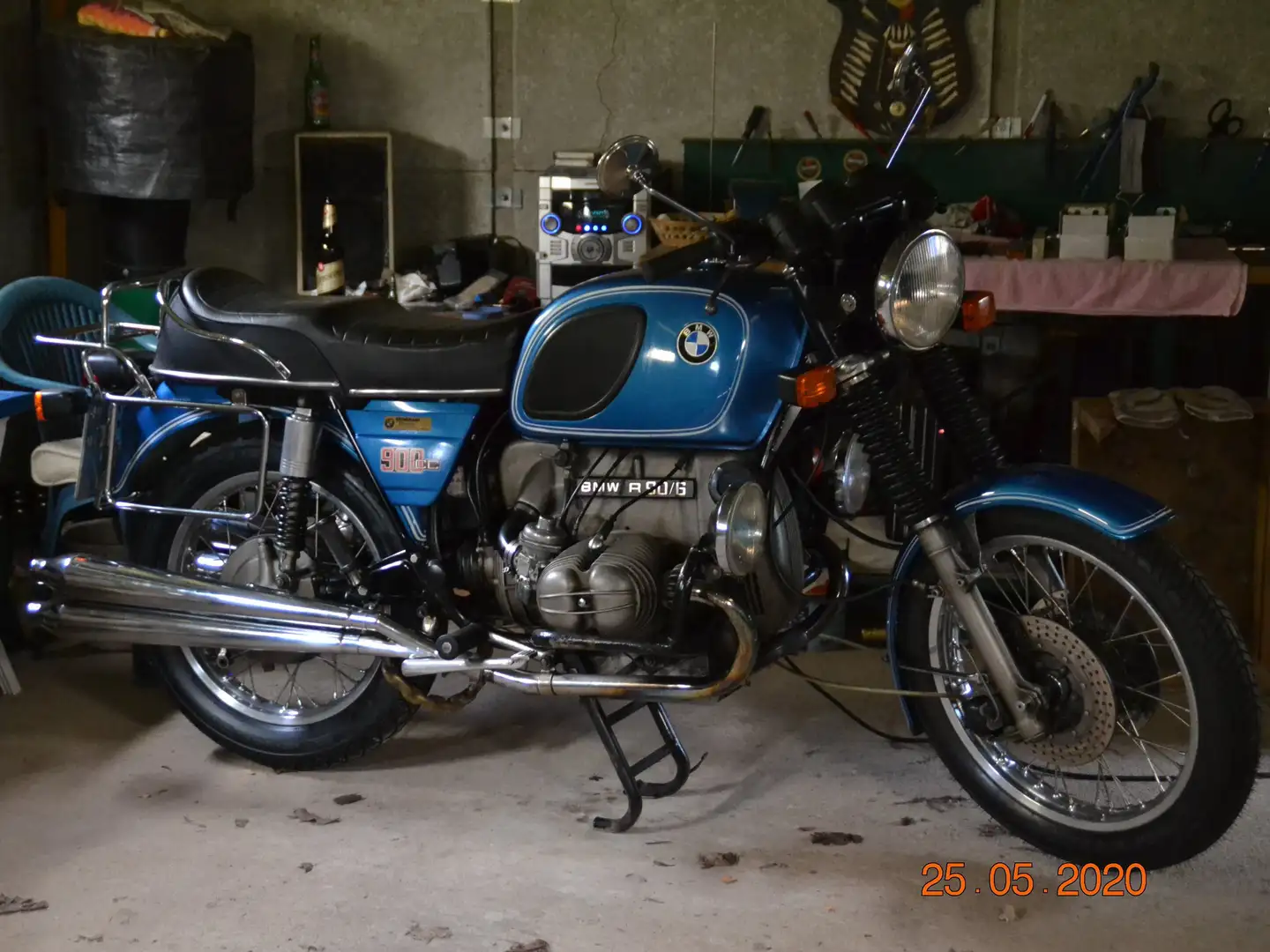 BMW R 90/6 Blue - 2