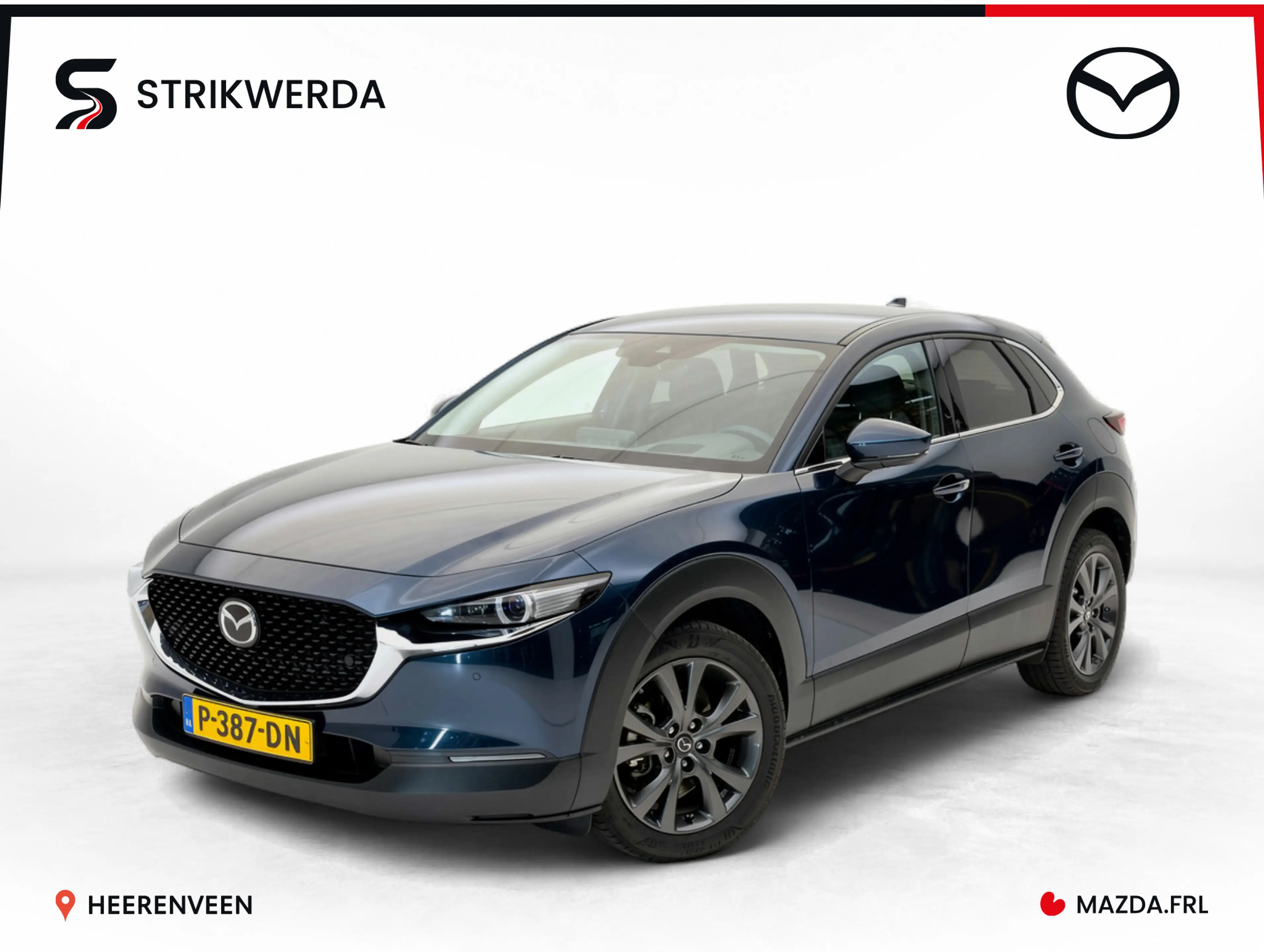 Mazda CX-30 2.0 e-SkyActiv-X M Hybrid Luxury BOSE | Leer | Tre