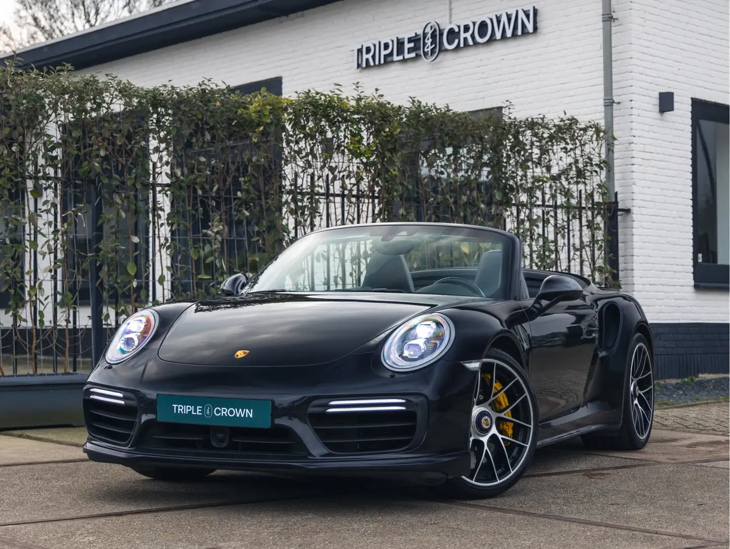 Porsche 991 Cabrio 3.8 Turbo S | Sport-Chrono | Sport-uitlaat Zwart - 1